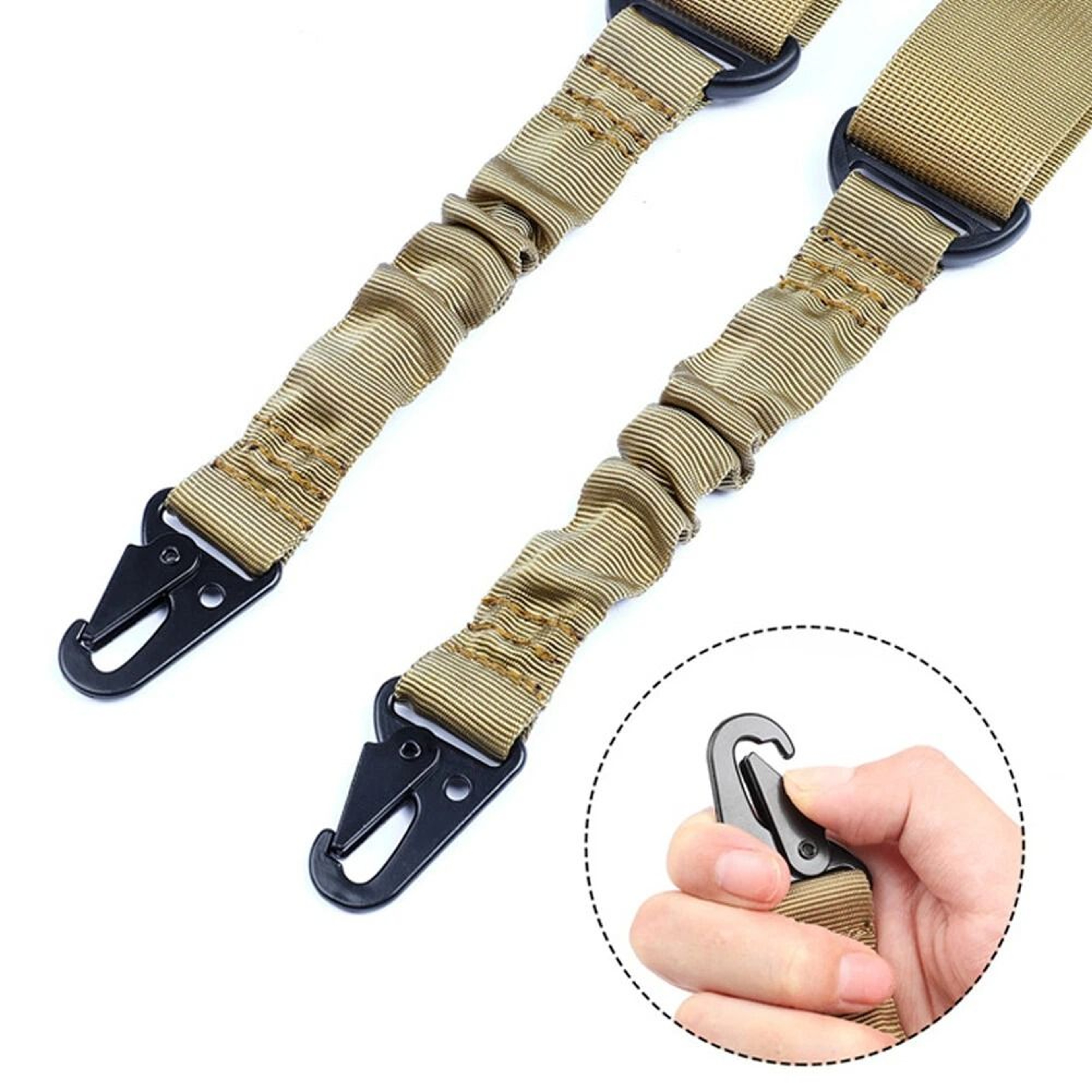 Rifle Gun Sling With QD Buckle Tactical Two Point Sling Strap For Maximum Comfort And Durability 0