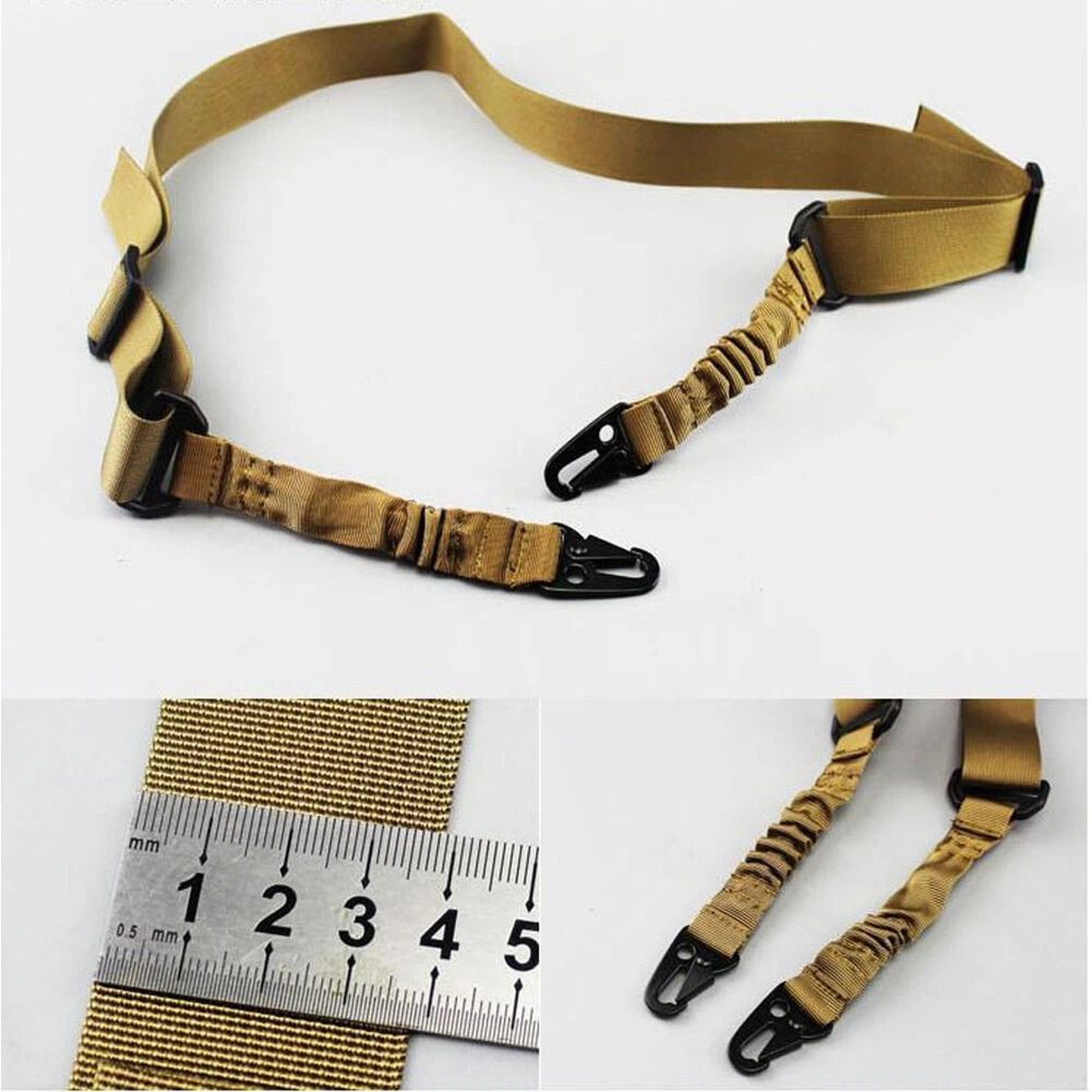 Rifle Gun Sling With QD Buckle Tactical Two Point Sling Strap For Maximum Comfort And Durability 1