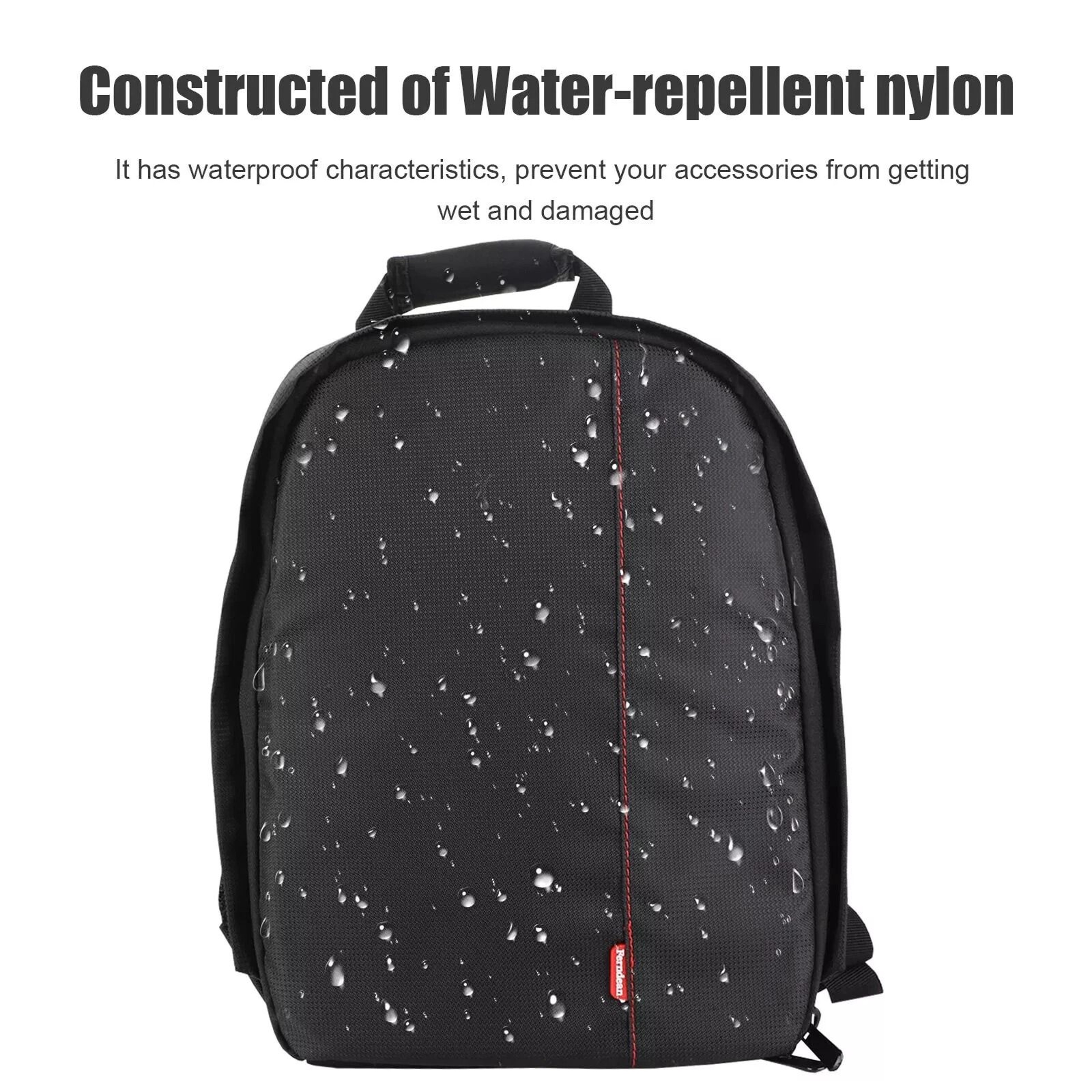 Waterproof Camera Backpack Durable Shoulder Bag Large Capacity For DSLR Lenses And Accessories 6