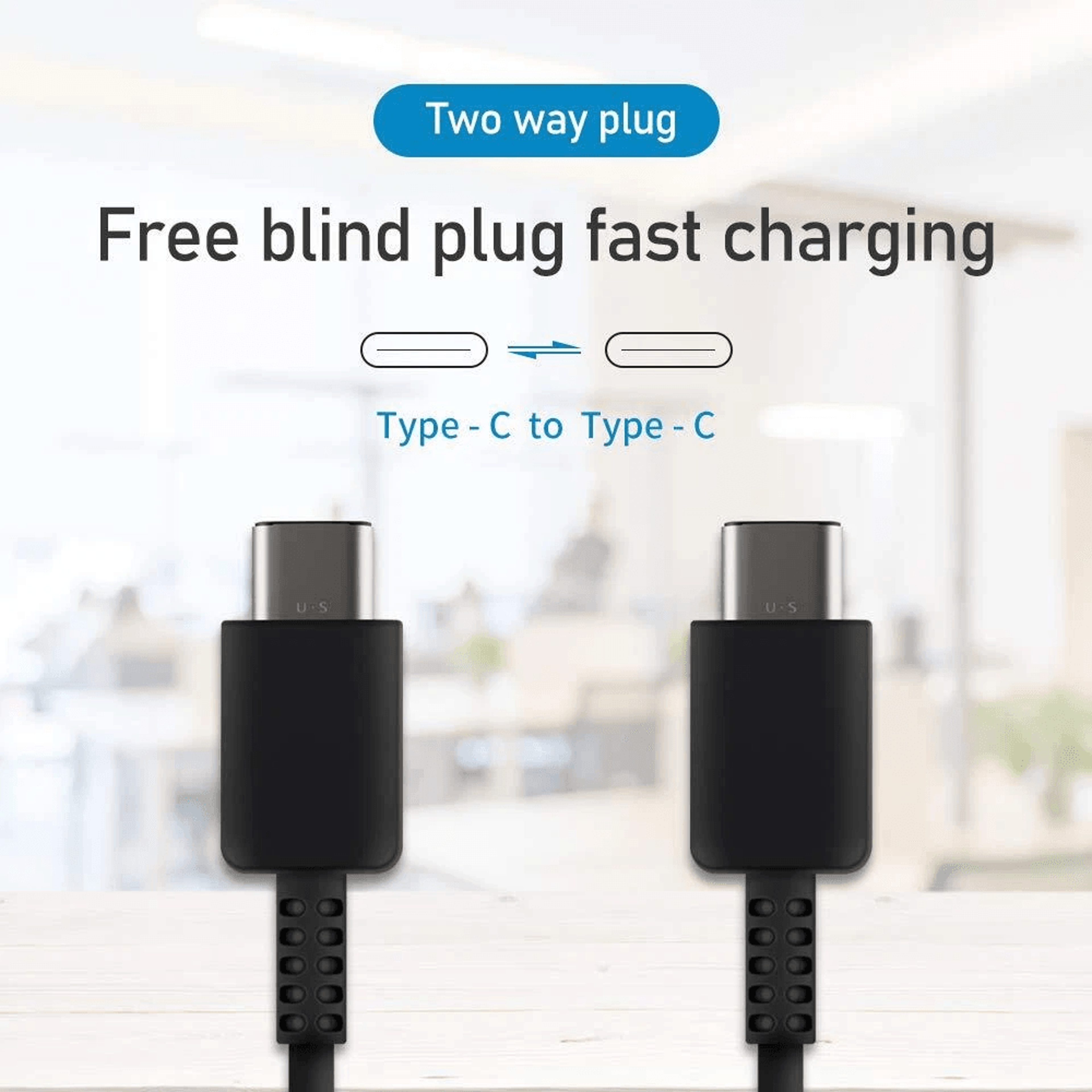 Type USBC Super Fast Wall Charger Cable 1