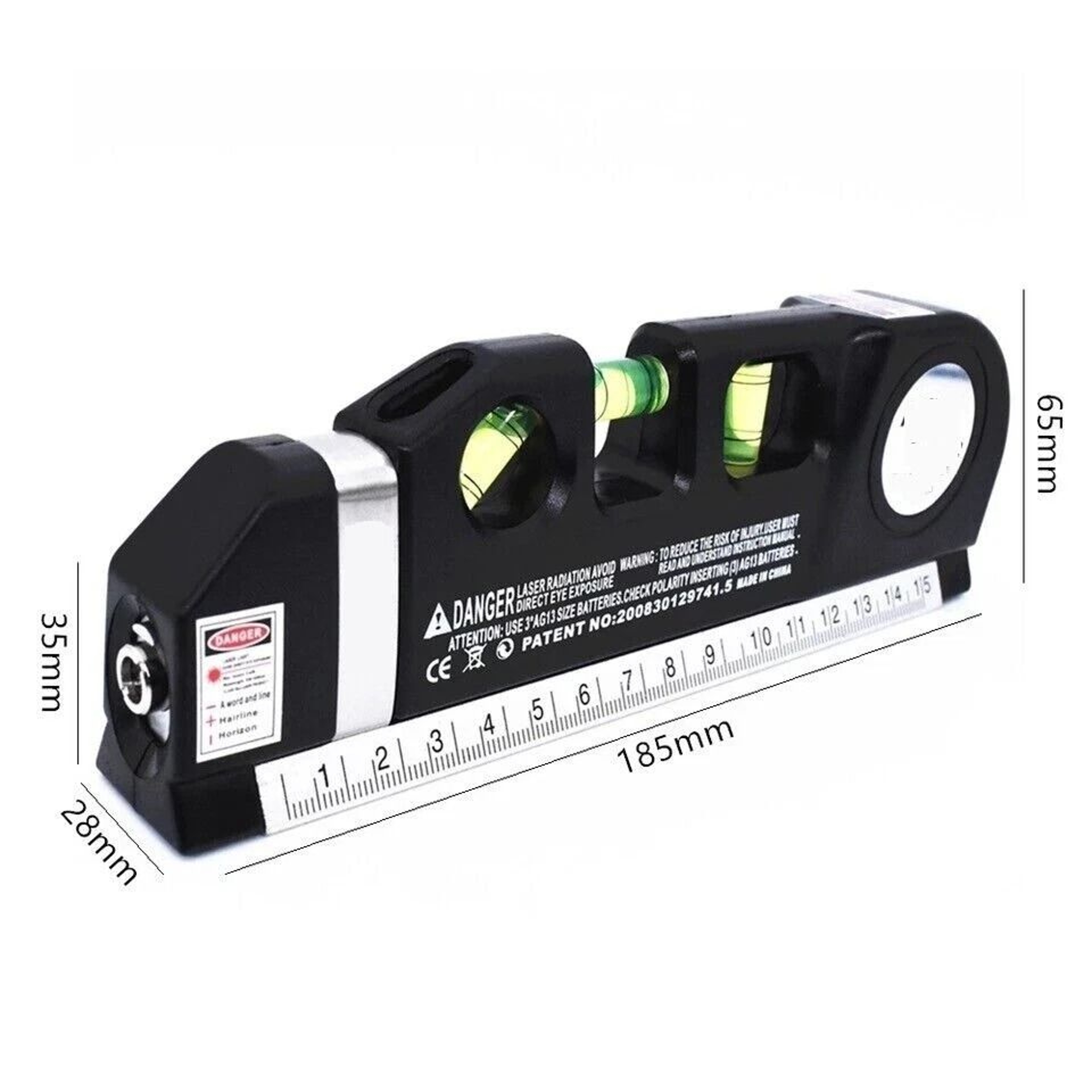 Vertical Horizon Measuring Tape Multipurpose Laser Level Aligner Metric Rulers For Accurate Measure 3