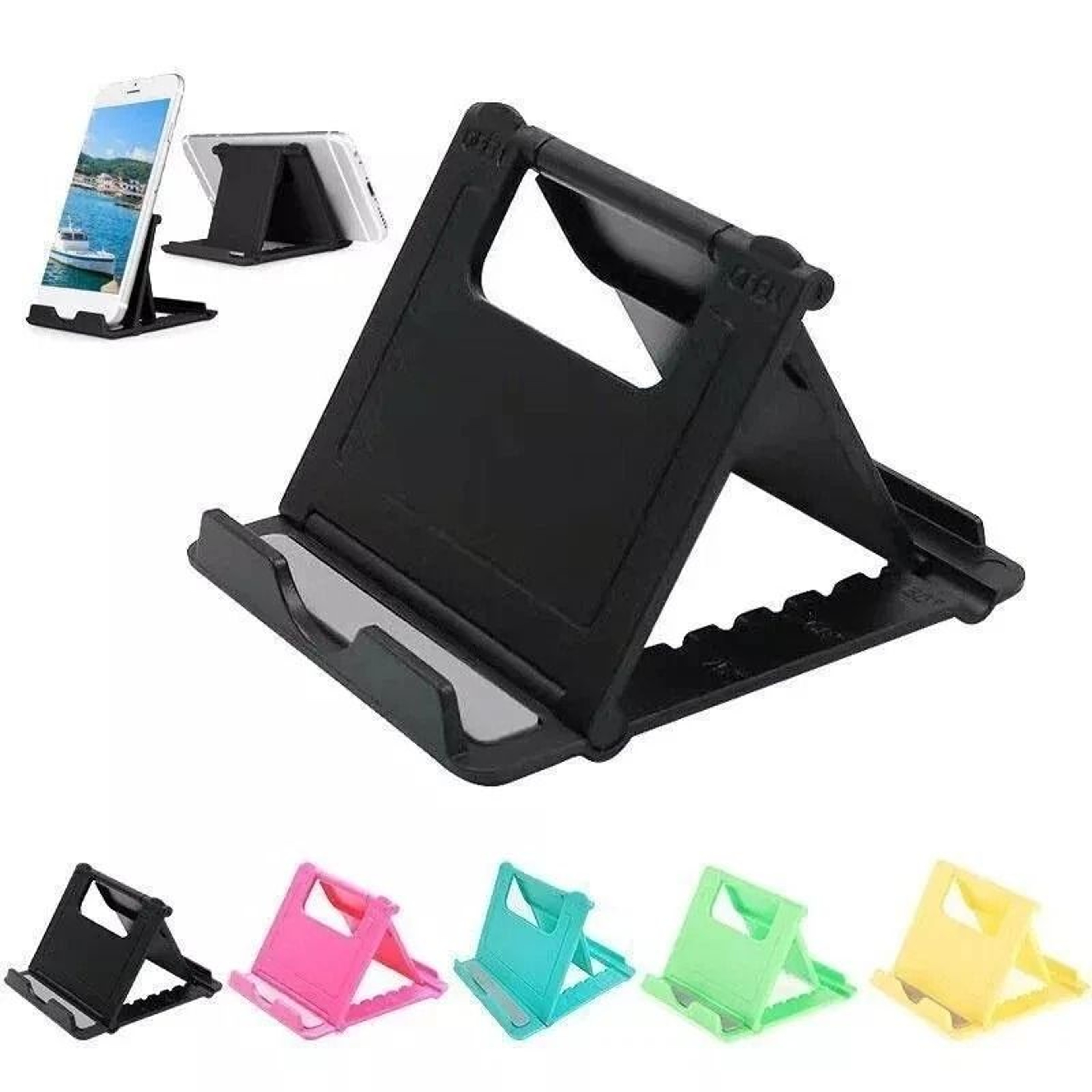 New Foldable Desk Stand Holder For Cell Phones And Tablets Adjustable Mount Cradle 2