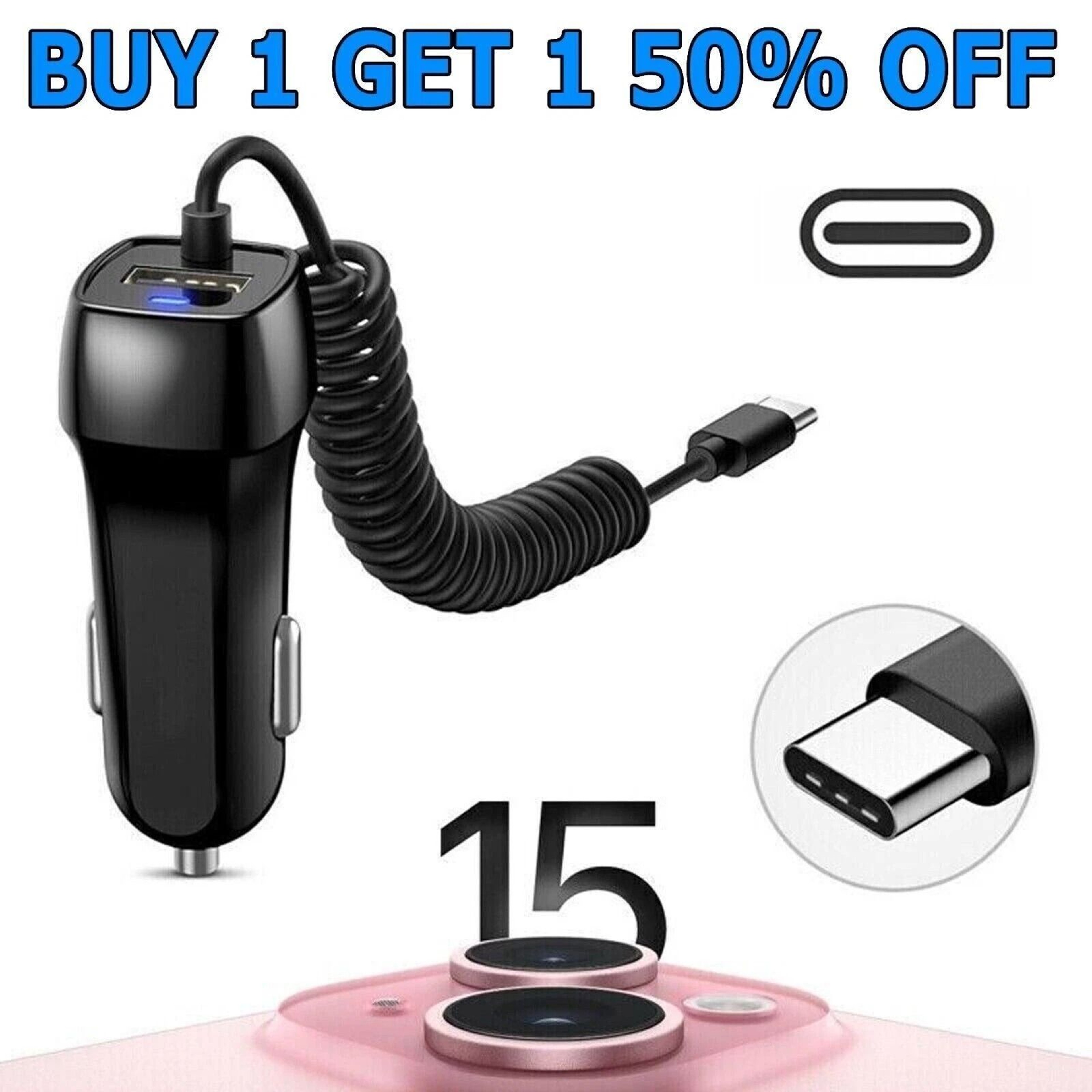 USBC AST Rapid Car Charger Fast Charging For All Devices 2