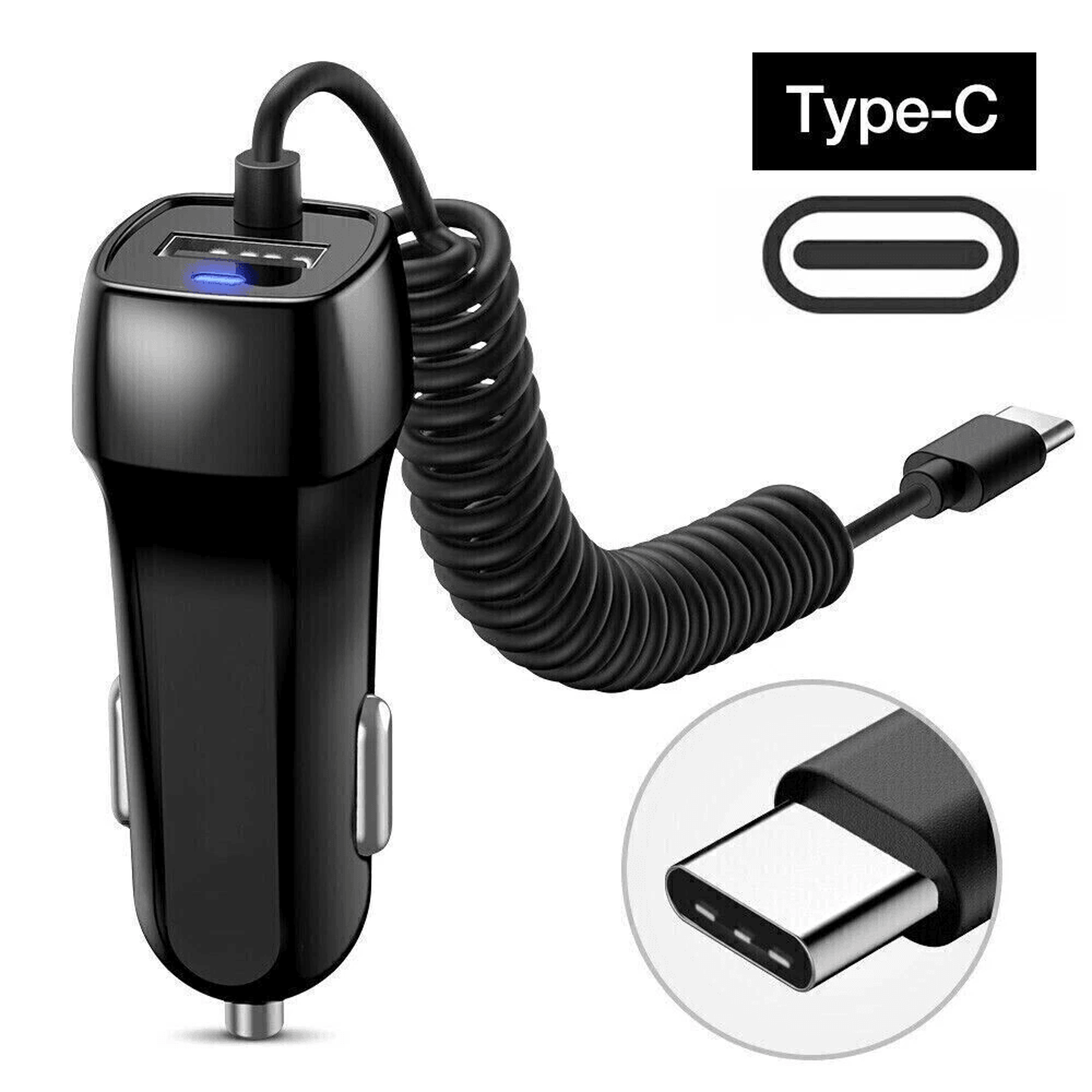 USBC AST Rapid Car Charger Fast Charging For All Devices 3