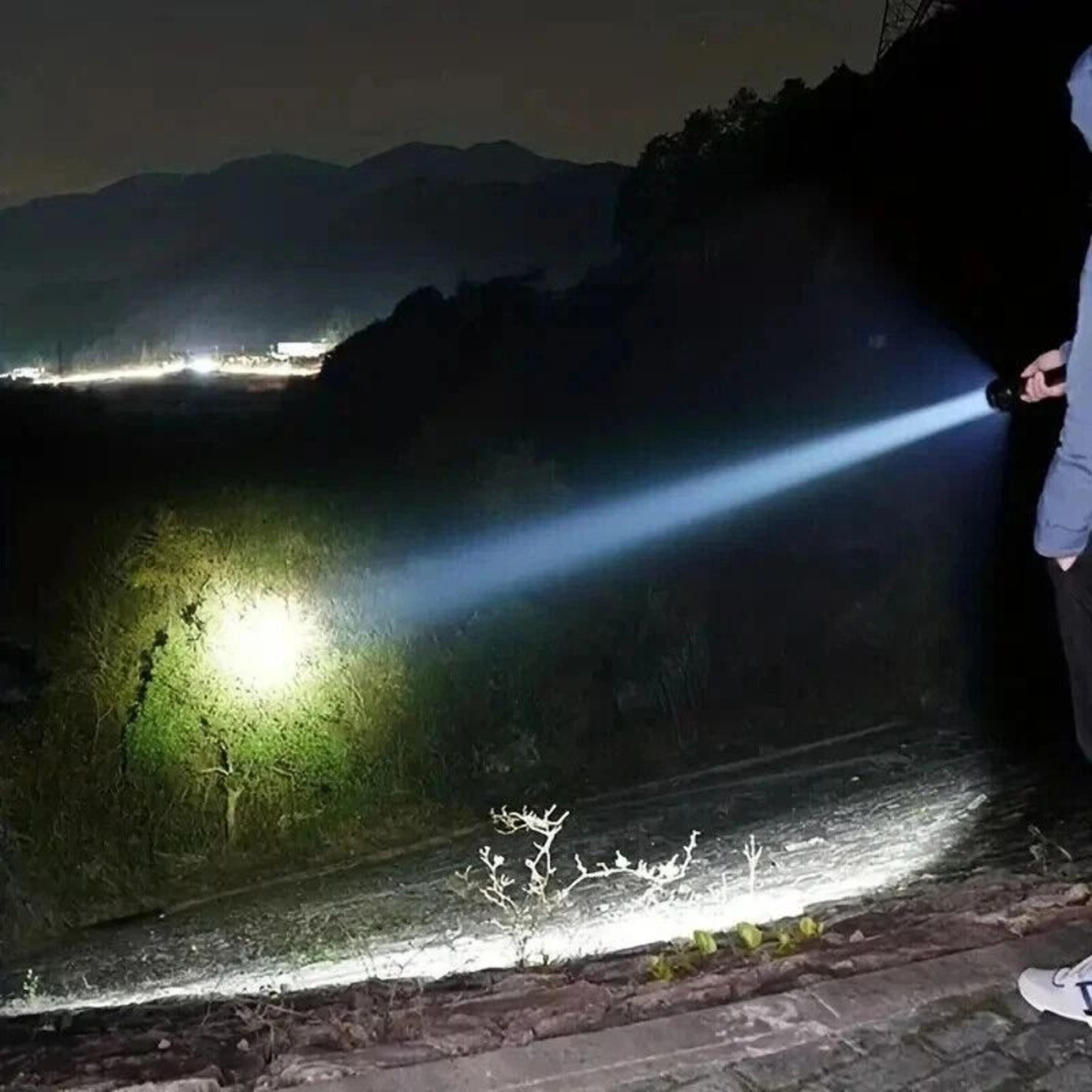 Rechargeable LED Work Light Lumen Super Bright Tactical Flashlight For Outdoor Adventures 0