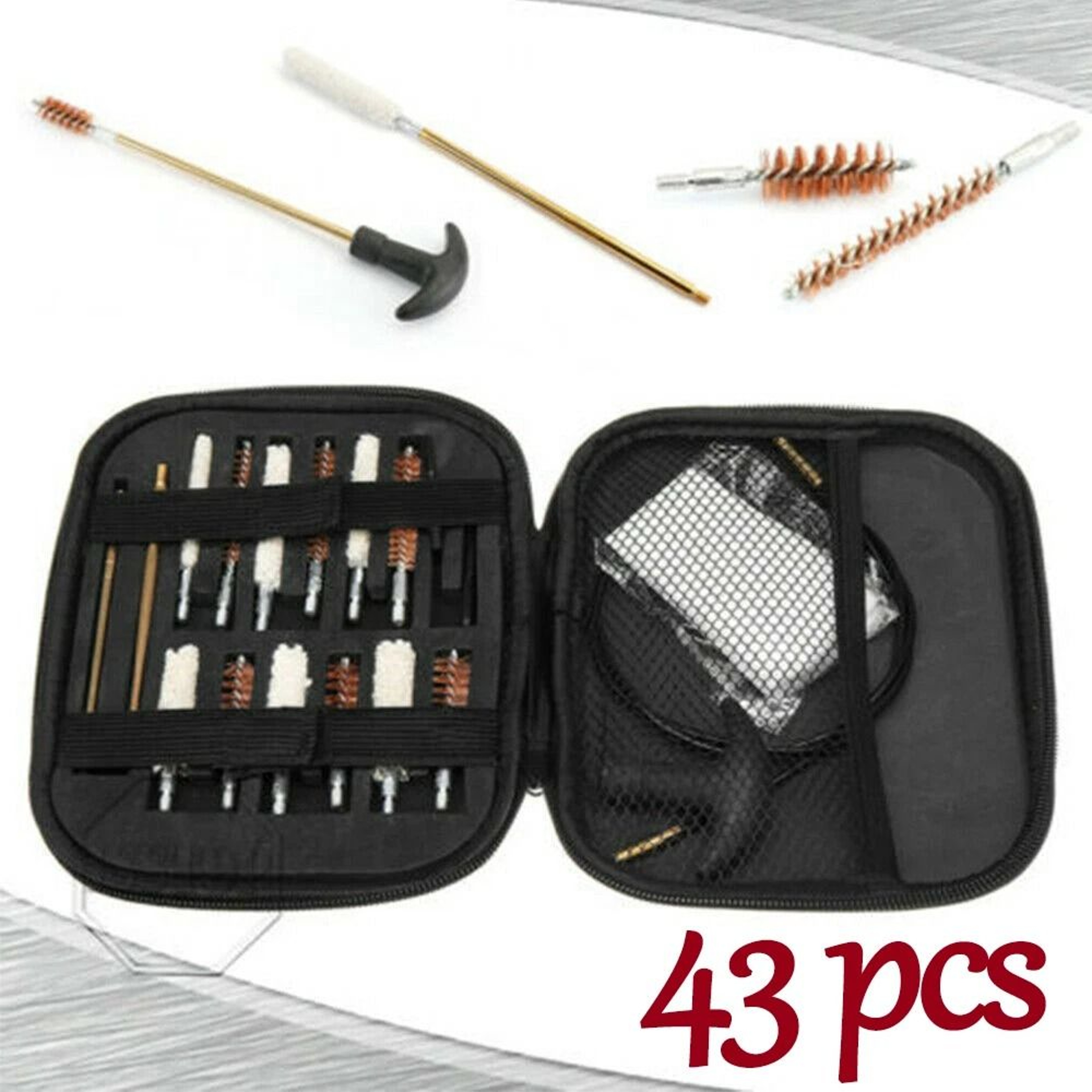 Pistol Rifle Gun Cleaning Kit Set  Complete Handgun Care For Efficient Maintenance 7