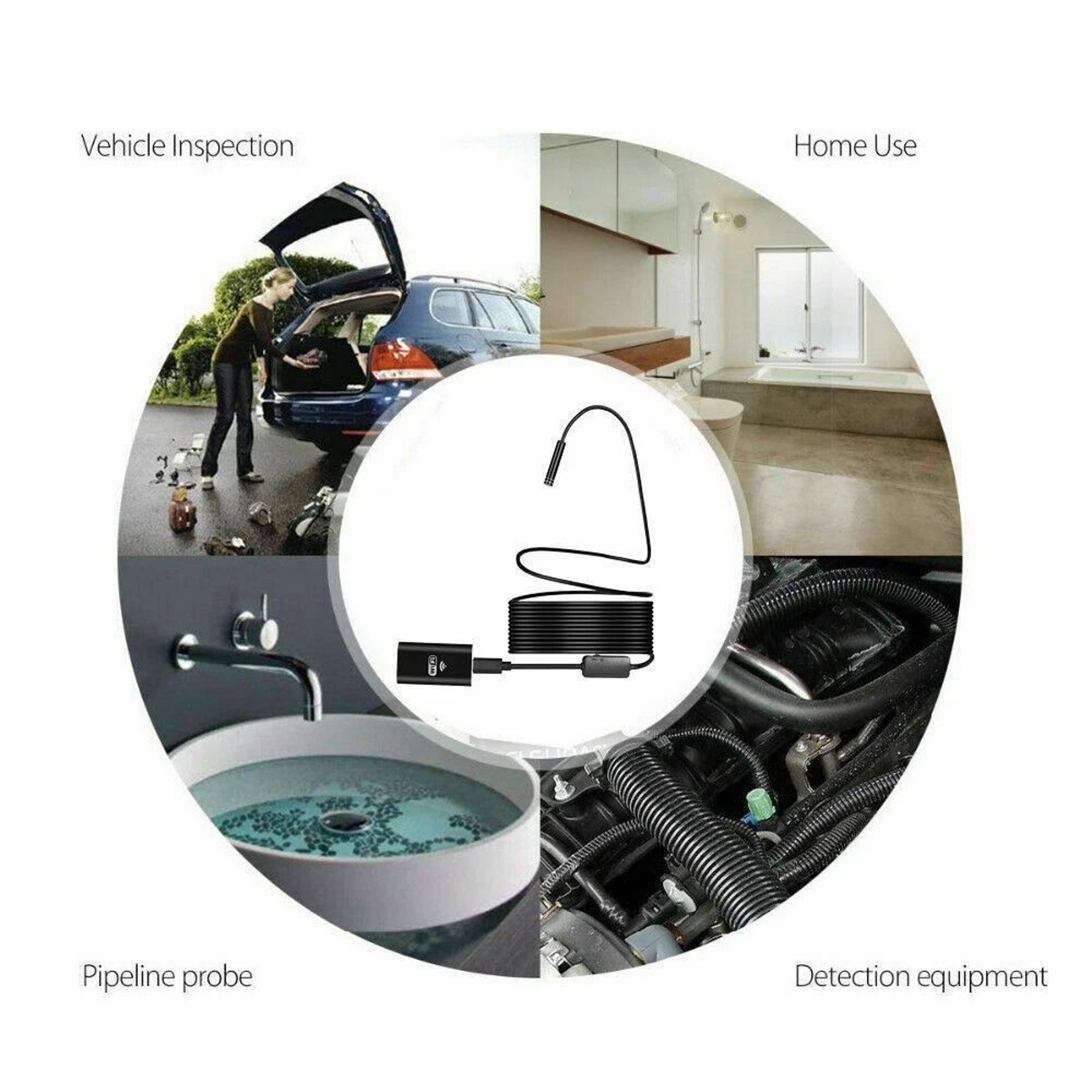 Digital Tachometer Laser RPM Tach Meter Non Contact Motor Speed Gauge High Precision Tool 9