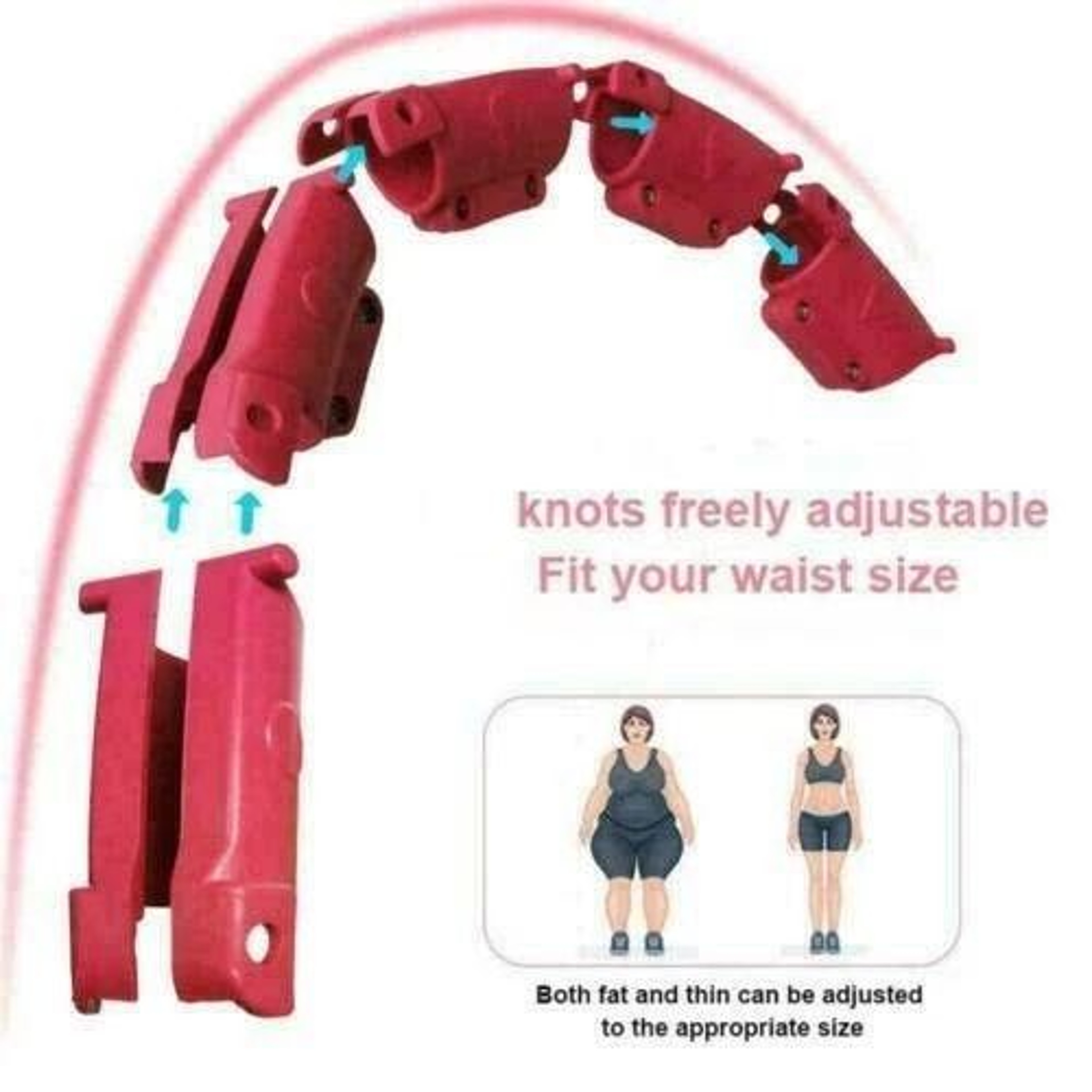 Weighted Fitness Hoola Hoop For Adults Custom Knots Smart Hula Thin Waist Weight Loss 4