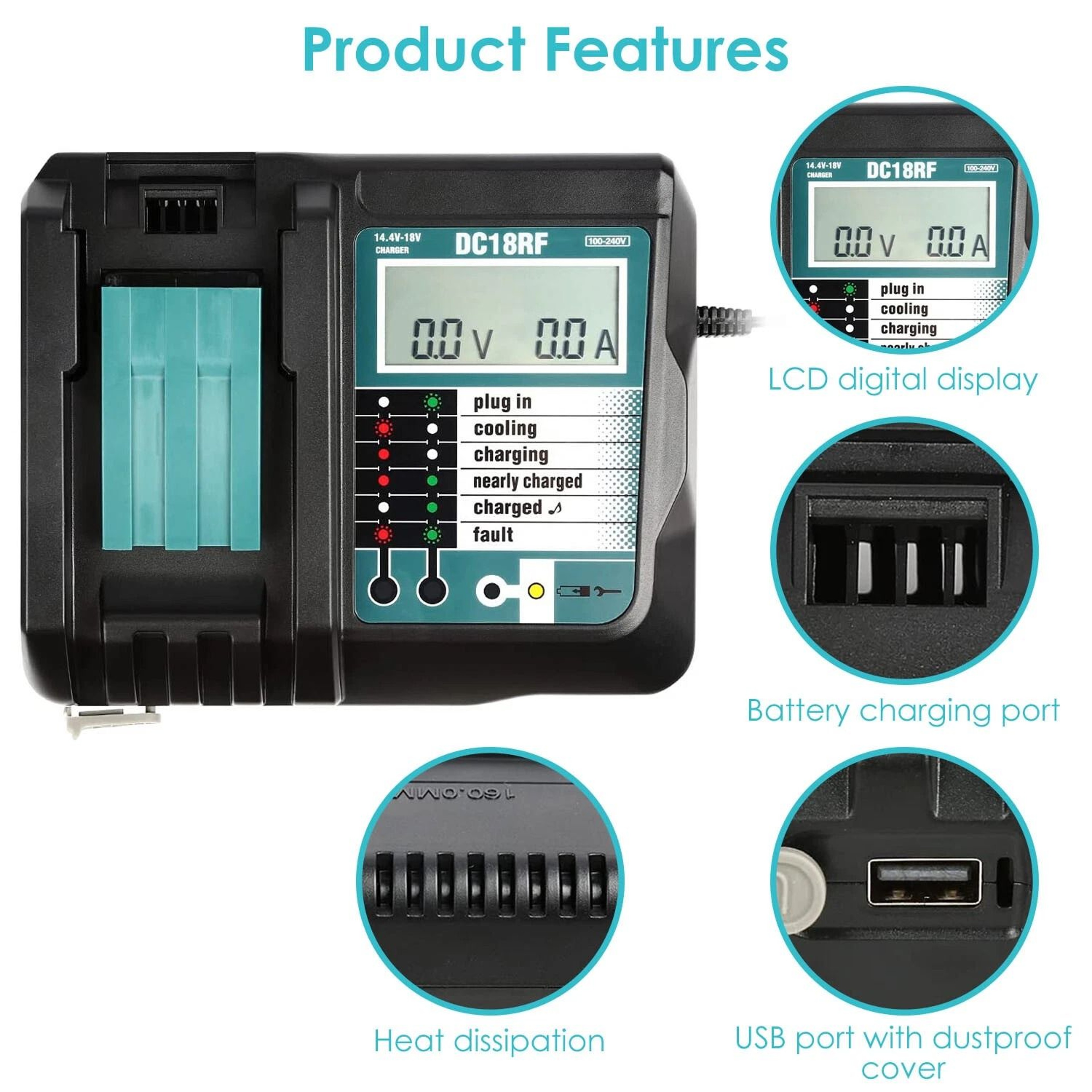 Makita Battery Charger Replacement Efficient And Reliable Charging 10