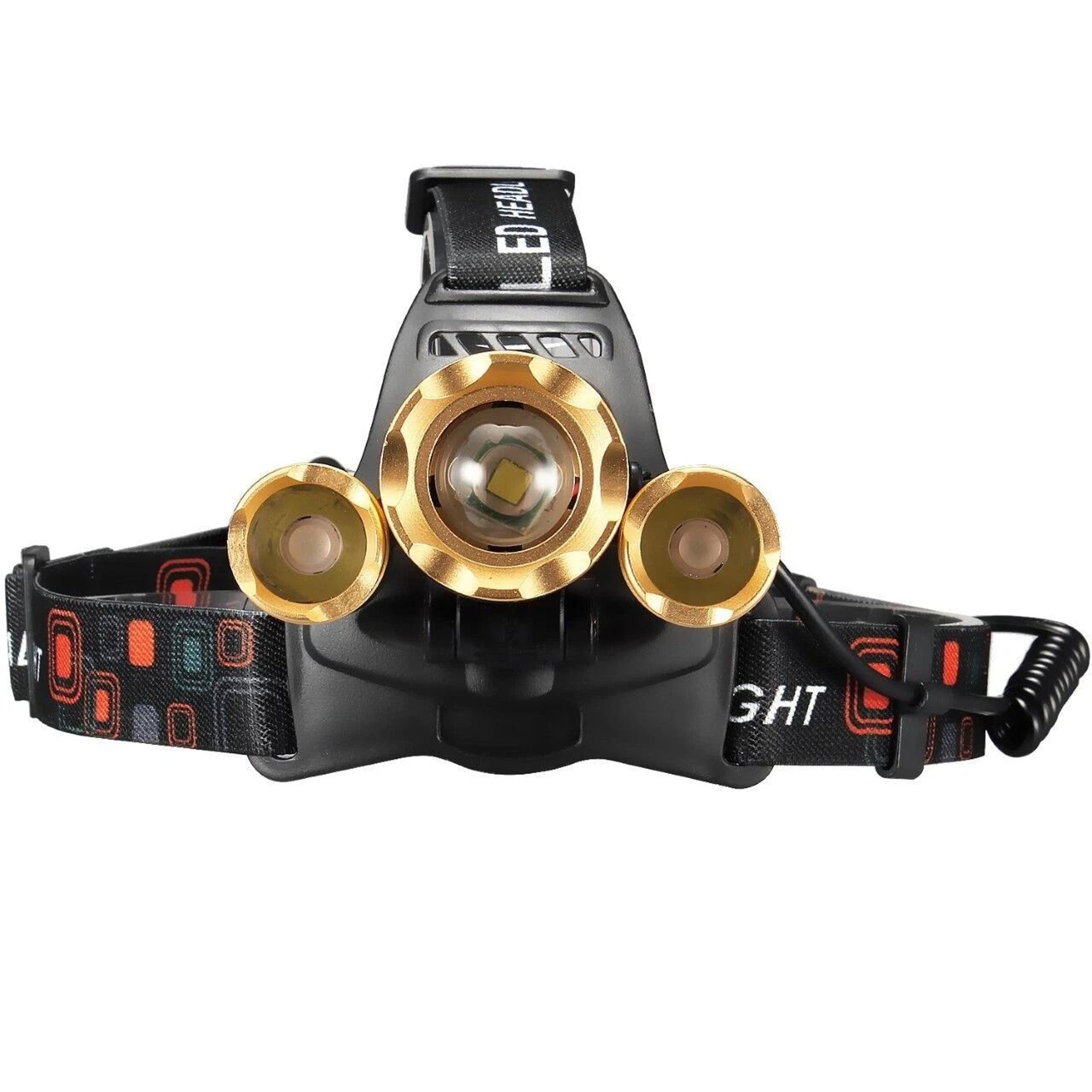 Rechargeable LED Headlamp Zoomable Headlight Torch Lamp Portable Flashlight For Camping Hiking And  0