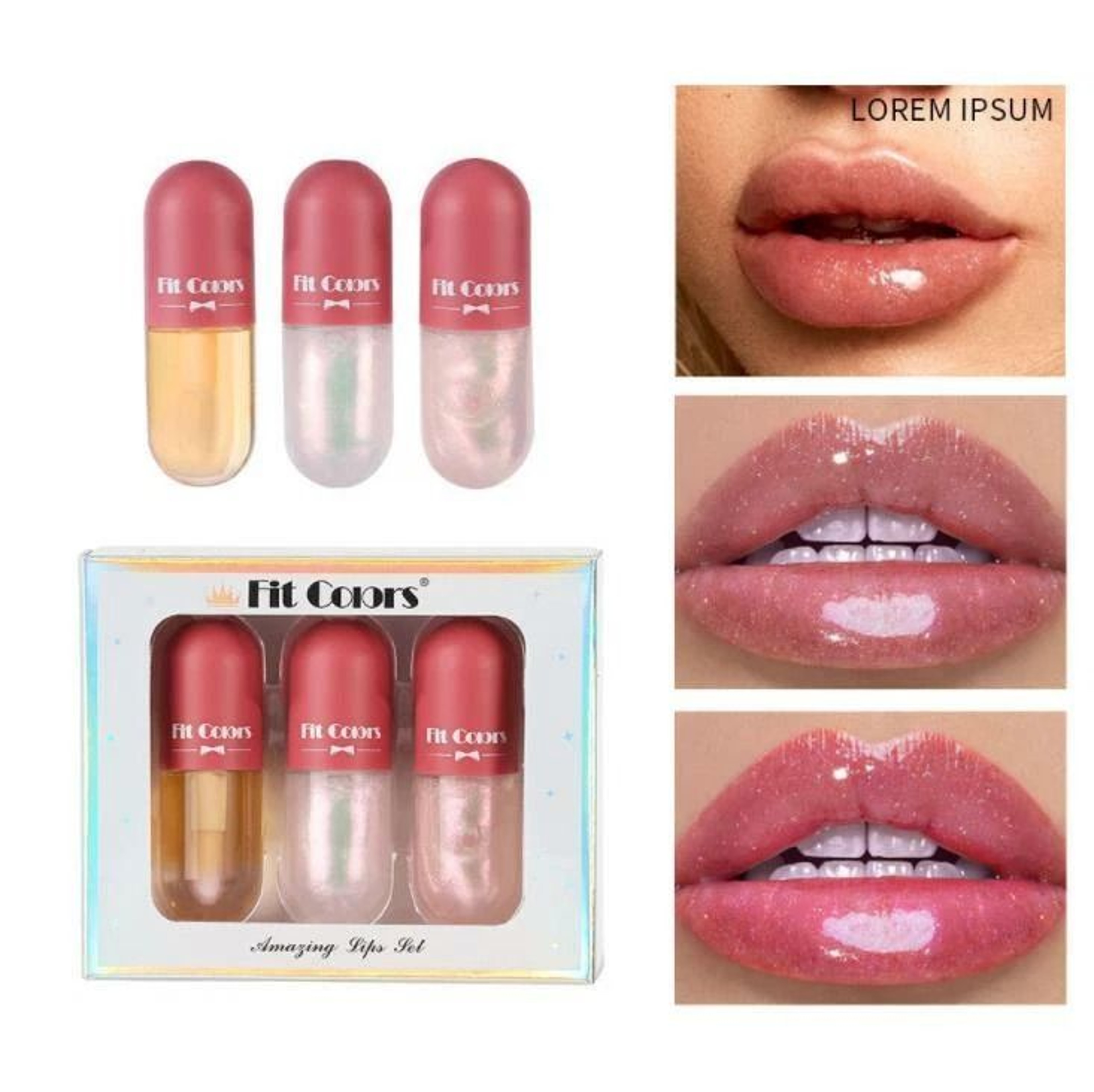 Instant Volumising Filler Lip Plumper Liquid Pump Enhancer Moisturizing For Plump Soft Lips 2