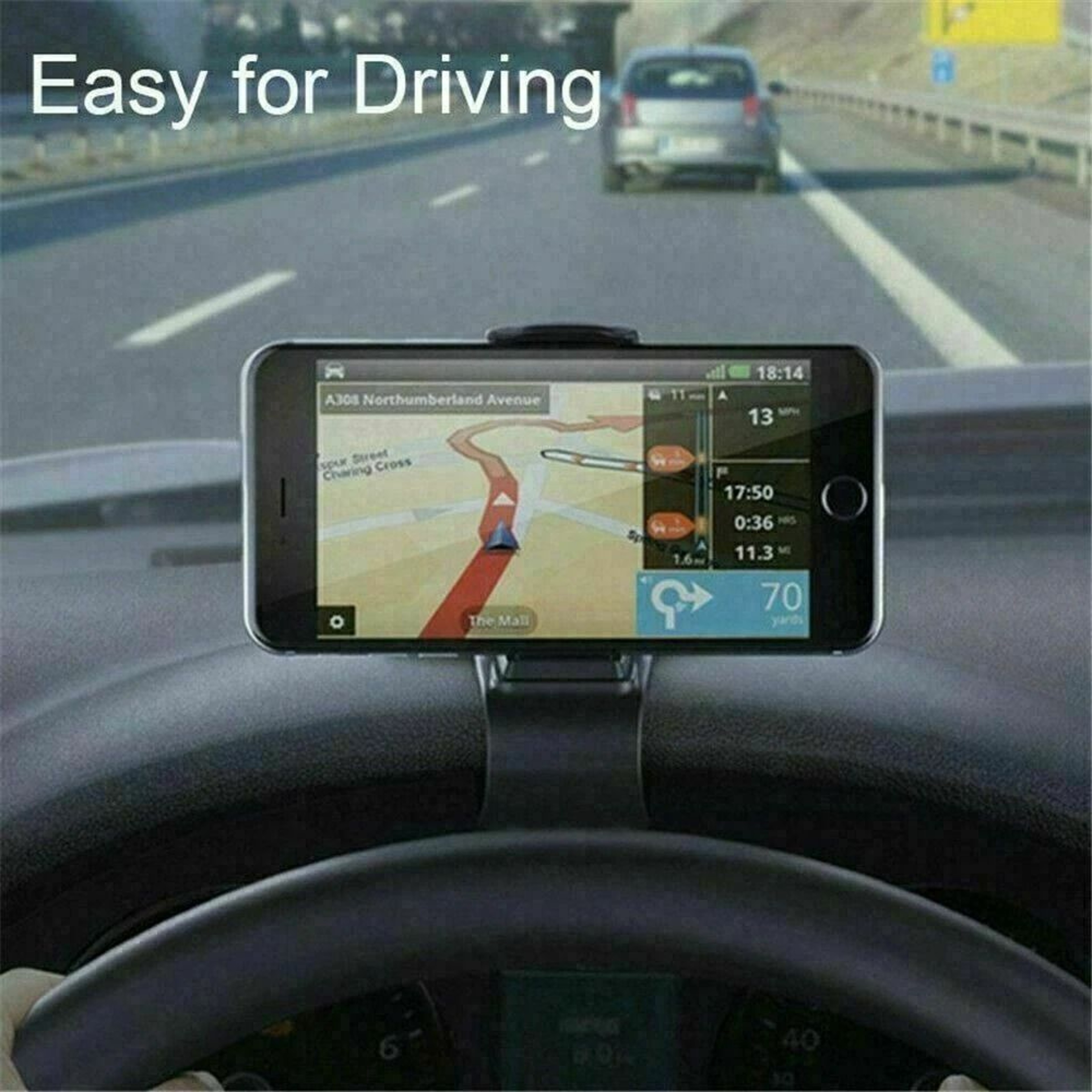 Universal Car Mount Stand Dashboard Cradle HUD Design Holder For Phone And GPS 1