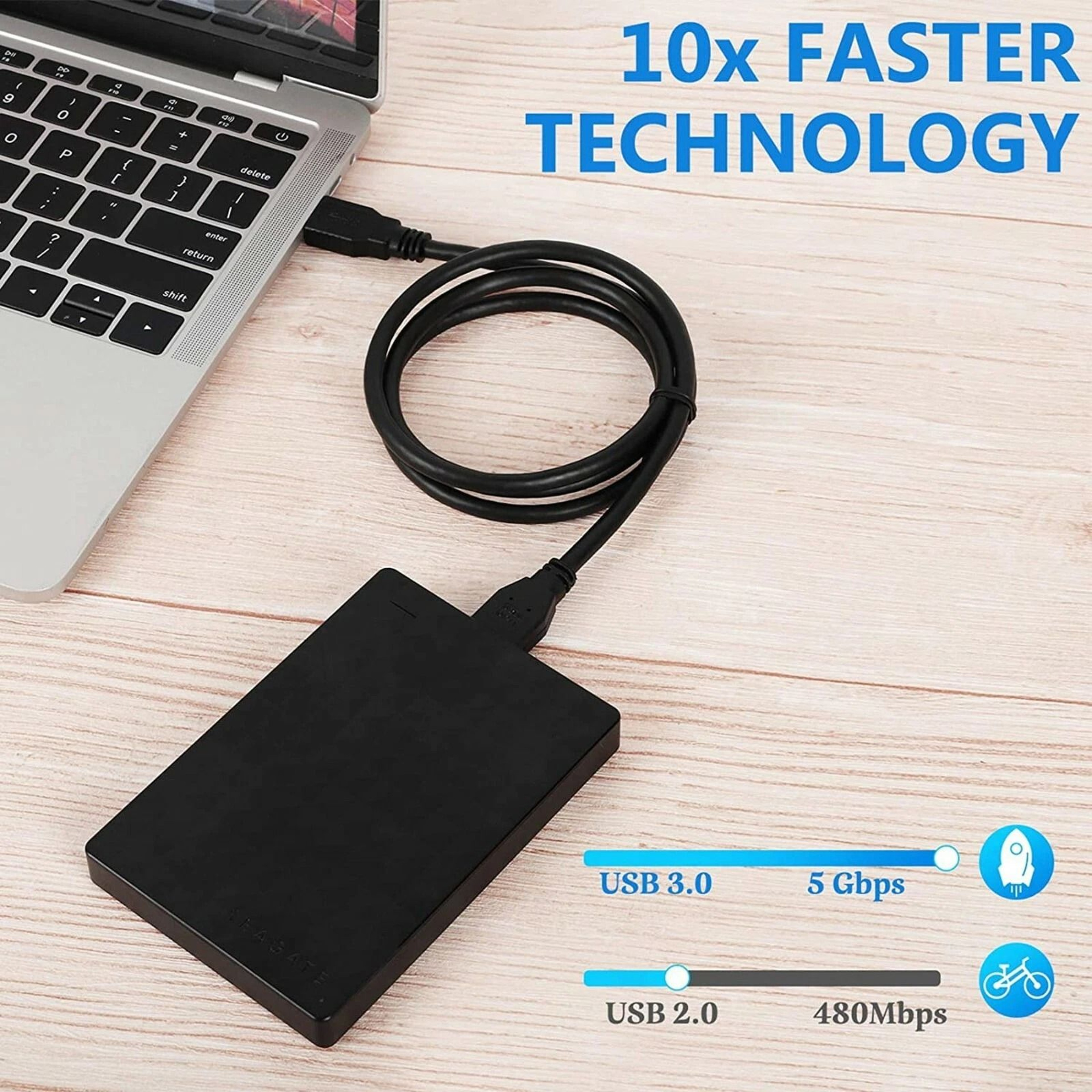 USB Cable Cord For Seagate Backup Plus Slim Portable External Hard Drive HDD HighSpeed Charging Cab 3
