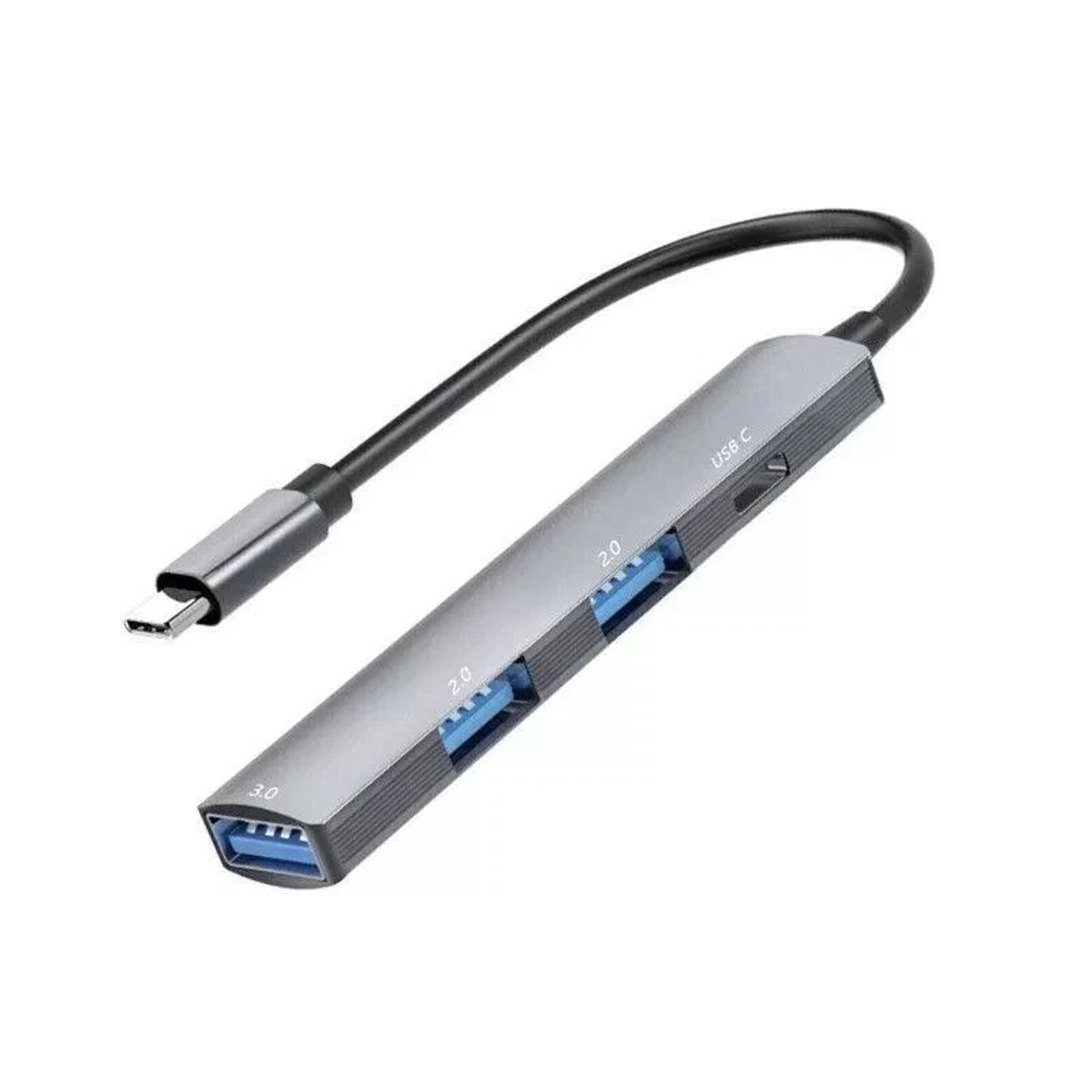 4Port USB C HUB Adapter HighSpeed Multi USB Splitter For PC Laptop Macbook  Fast And Efficient 2