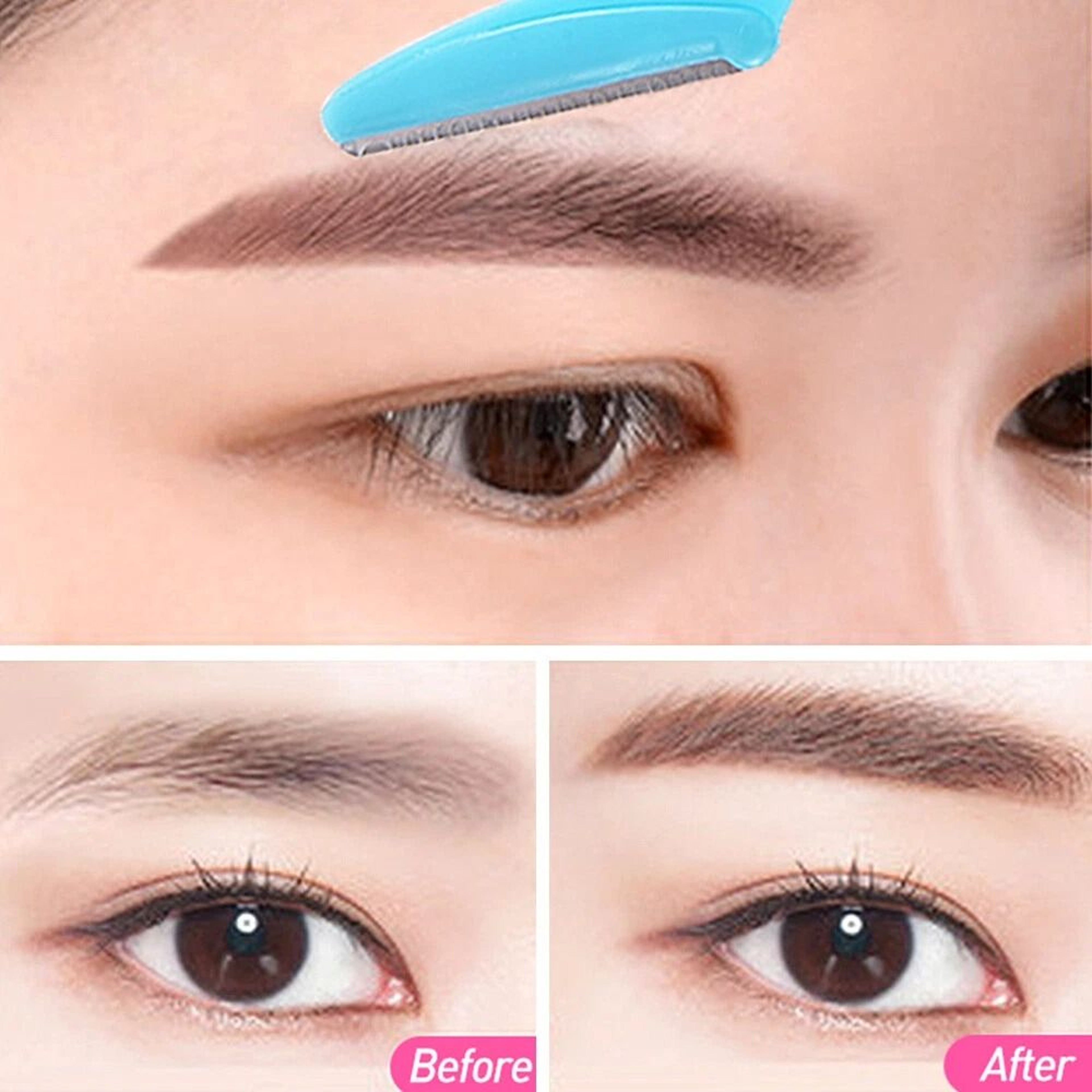 Blade Face Hair Trimmer Eyebrow Razor Shaver Dermaplaning Tool For Makeup Beauty And Skin Care 9