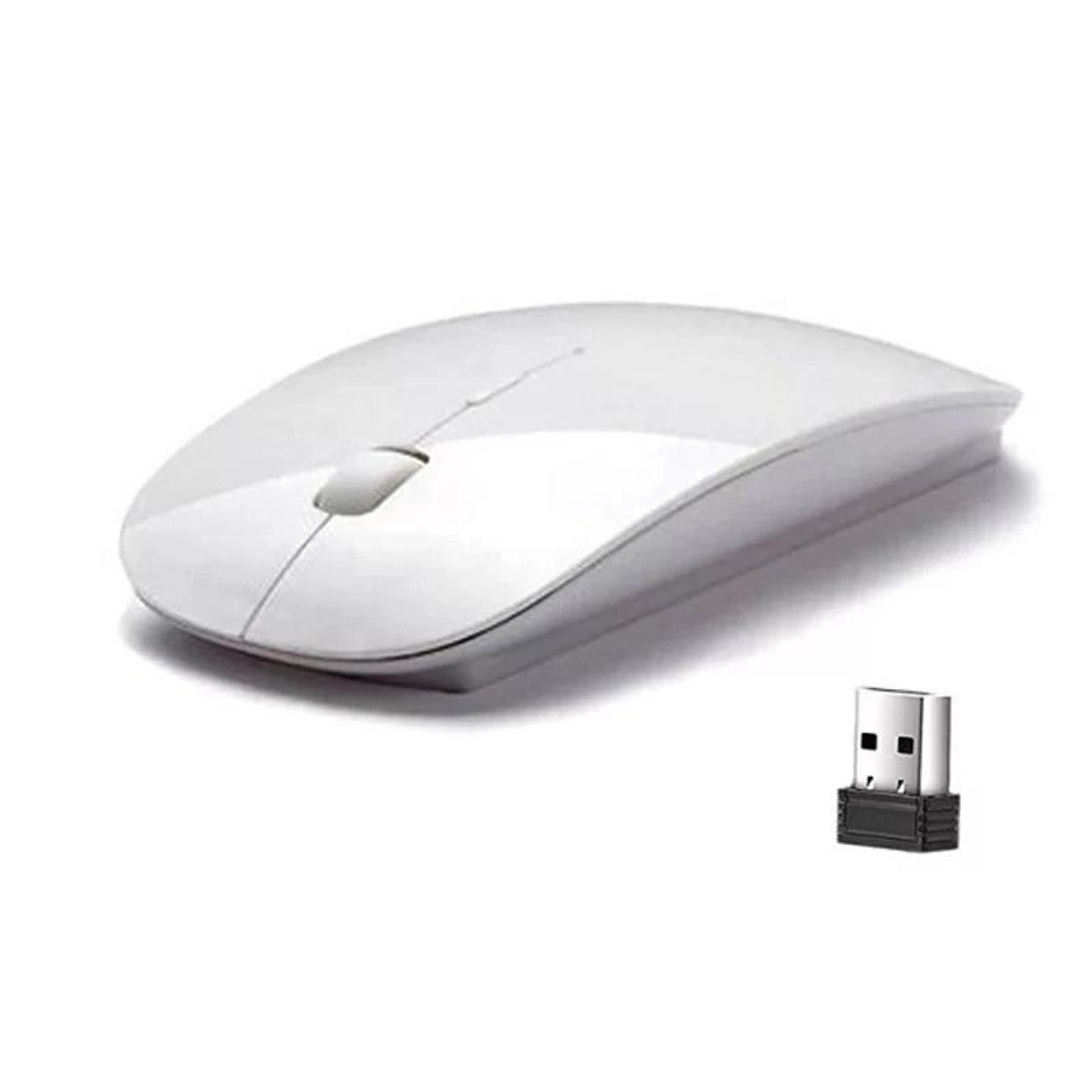 Wireless Optical Mouse For Apple Mac Macbook Pro White USB Mice For PC Macbook Air  Pro 4