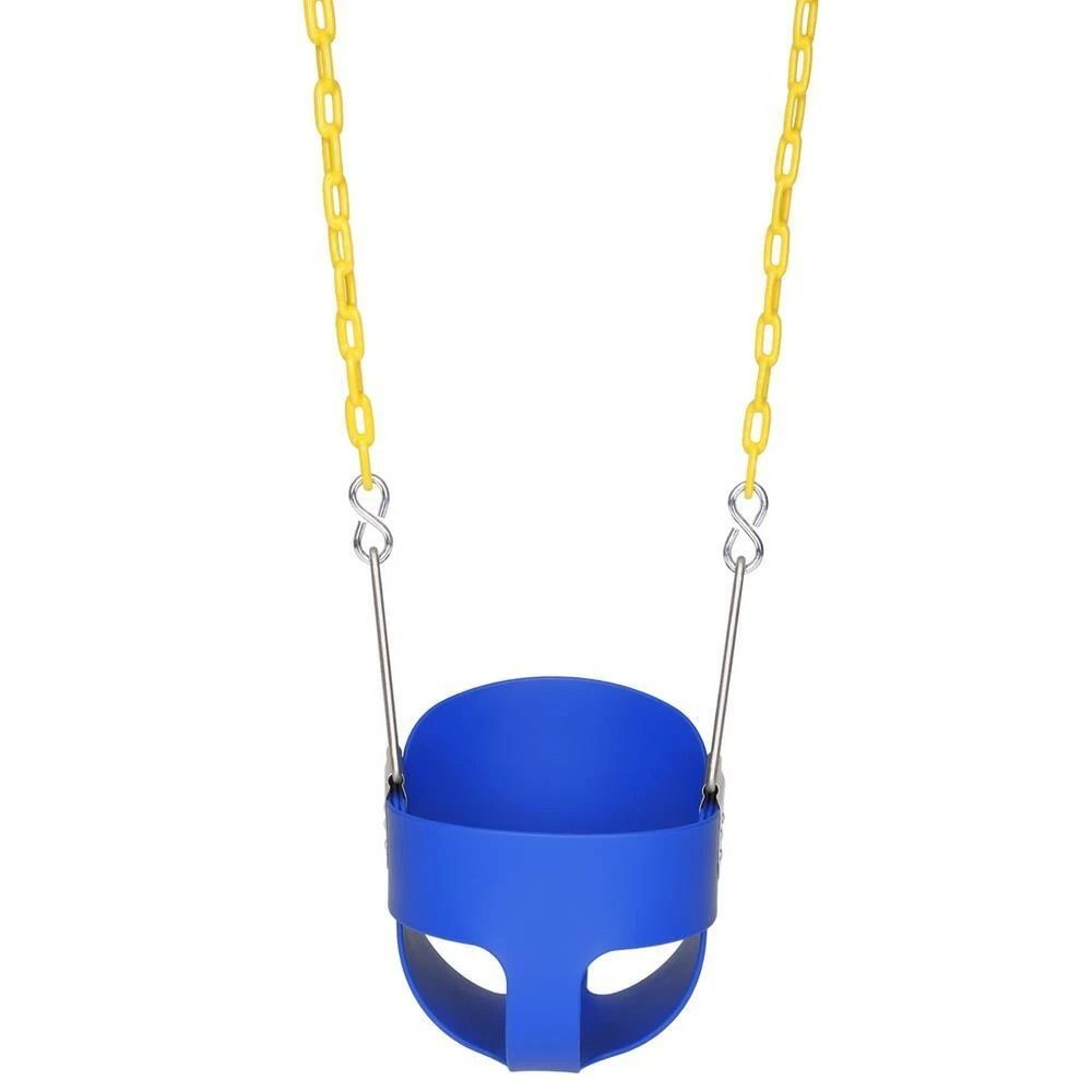 Toddler Seat Blue Set Full Bucket Swing Playground Outdoor Play Fun Toys 7
