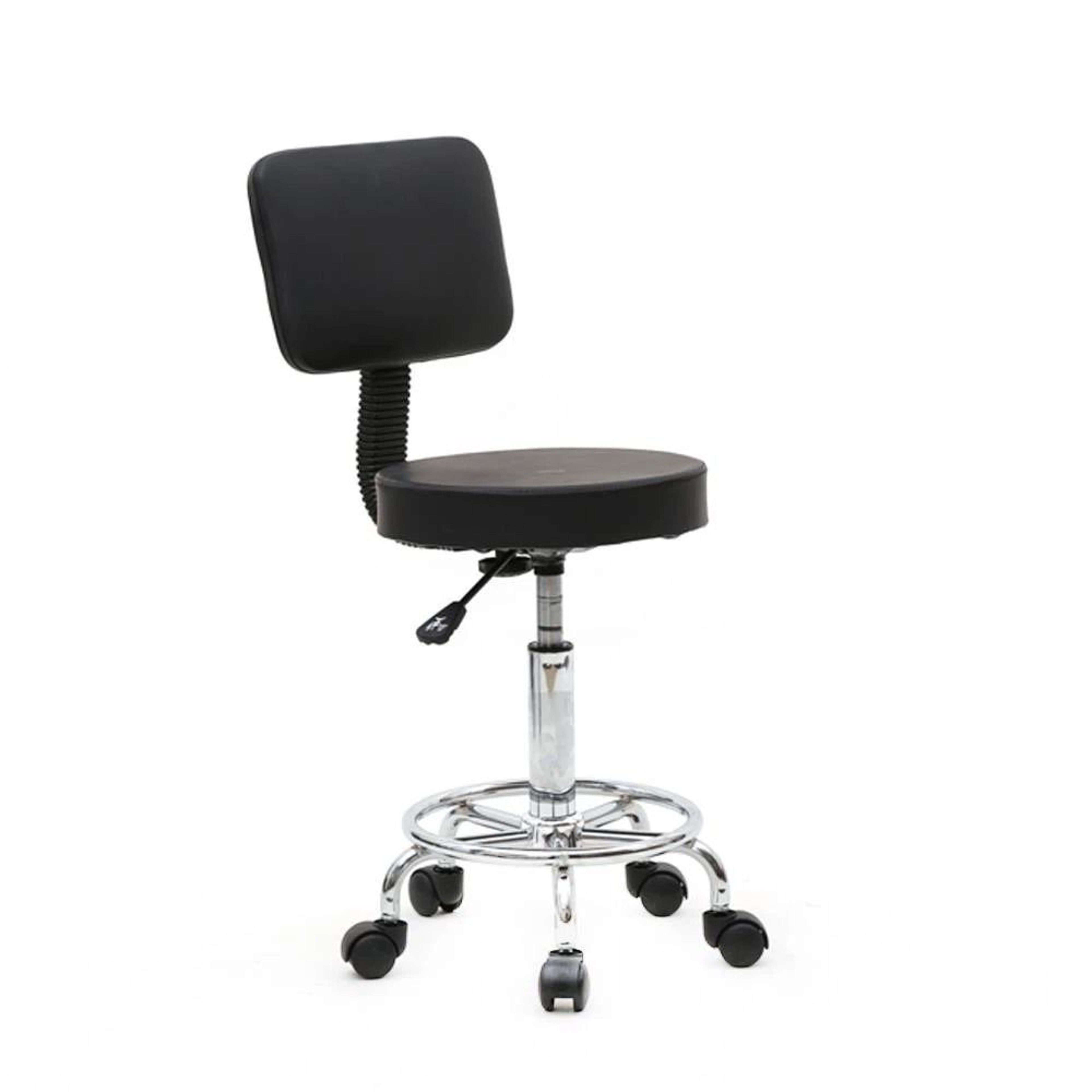 Adjustable Salon Stool Chair HeavyDuty Hydraulic Rolling For Beauty Massage  Spa Smooth Rolling 2