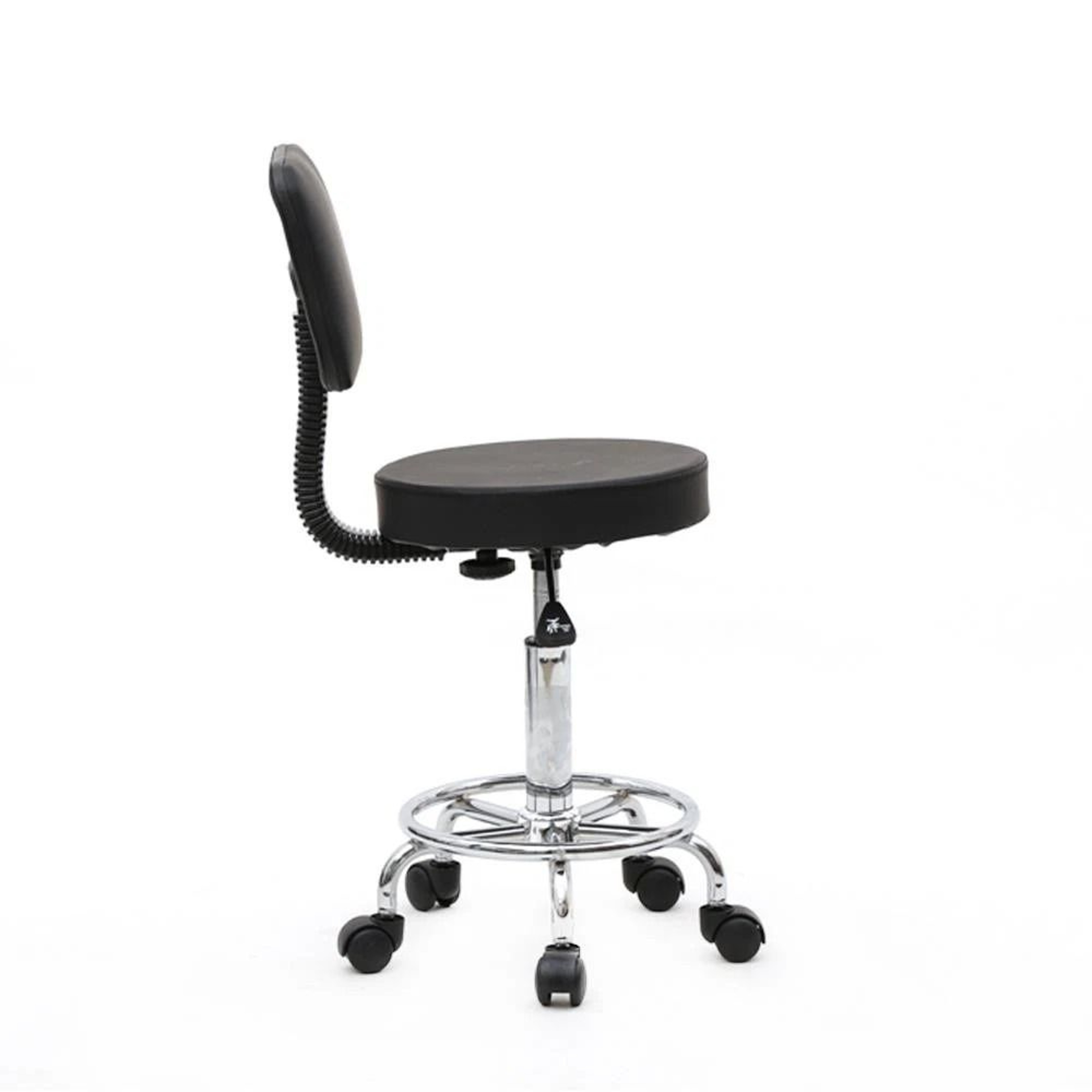 Adjustable Salon Stool Chair HeavyDuty Hydraulic Rolling For Beauty Massage  Spa Smooth Rolling 4