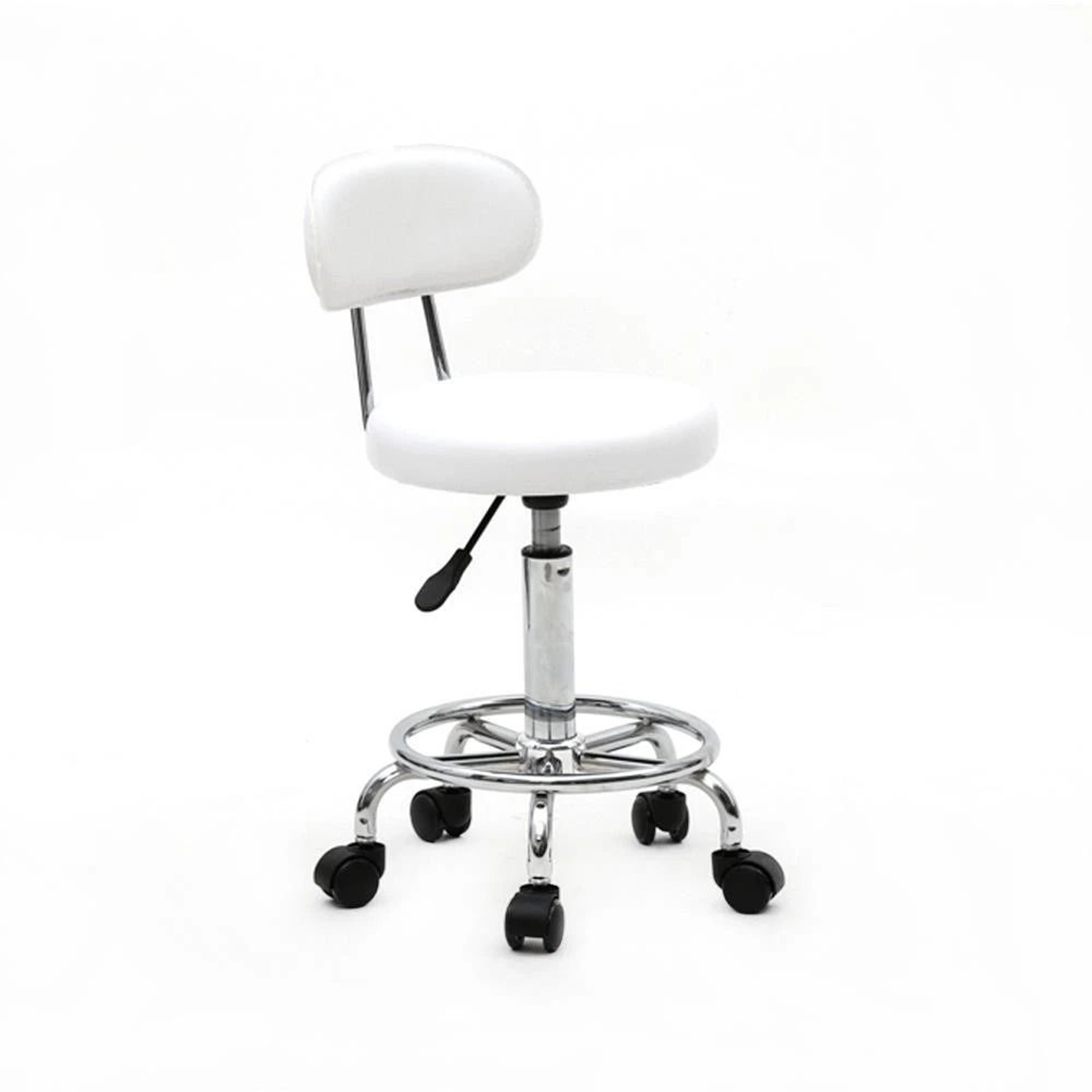Swivel Salon Stool Chair With Adjustable Hydraulic Height Massage Spa Beauty Seat 3