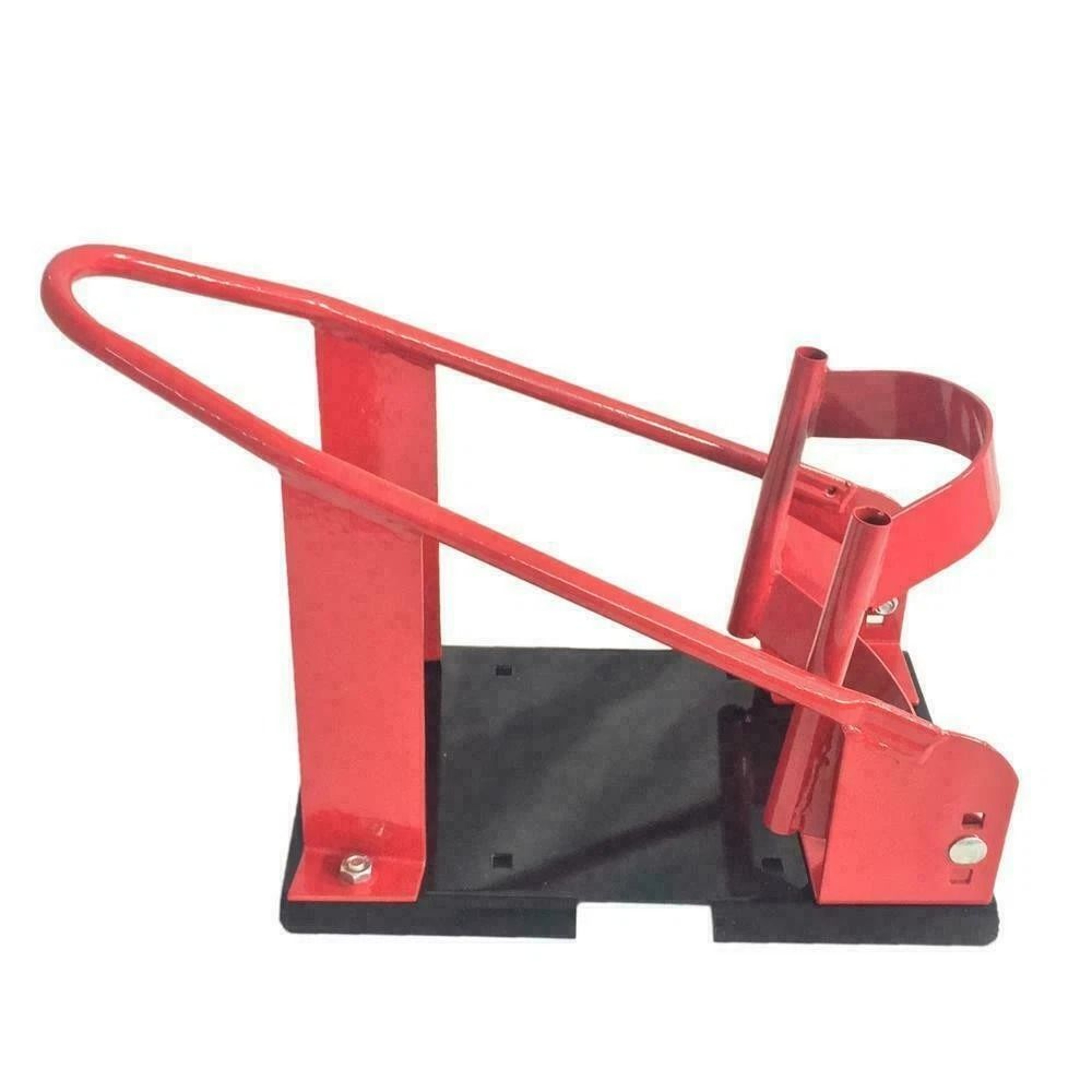 Adjustable Motorcycle Removable Wheel Chock Nest Cradle Bike Hold Stands For Secure Parking 4