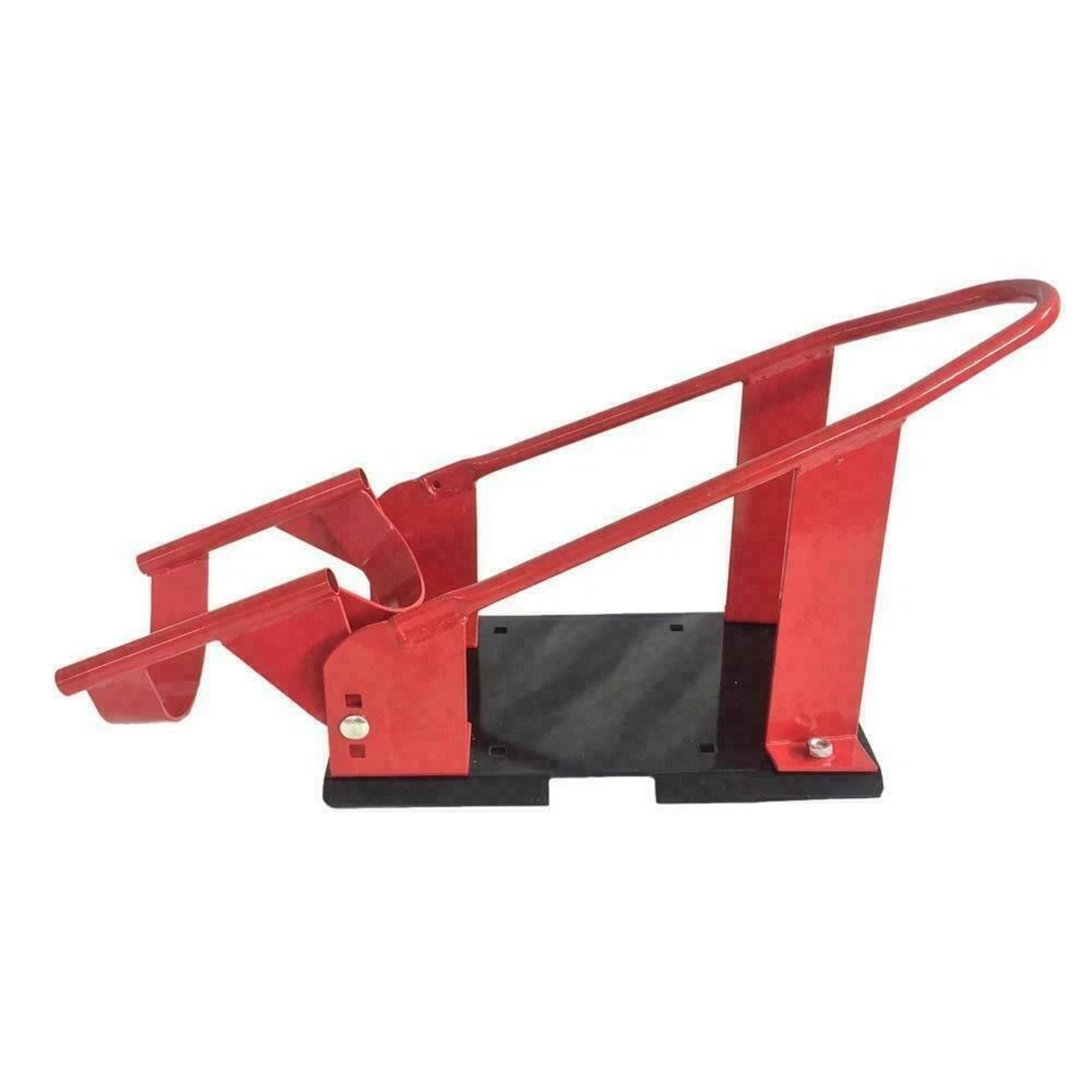 Adjustable Motorcycle Removable Wheel Chock Nest Cradle Bike Hold Stands For Secure Parking 5