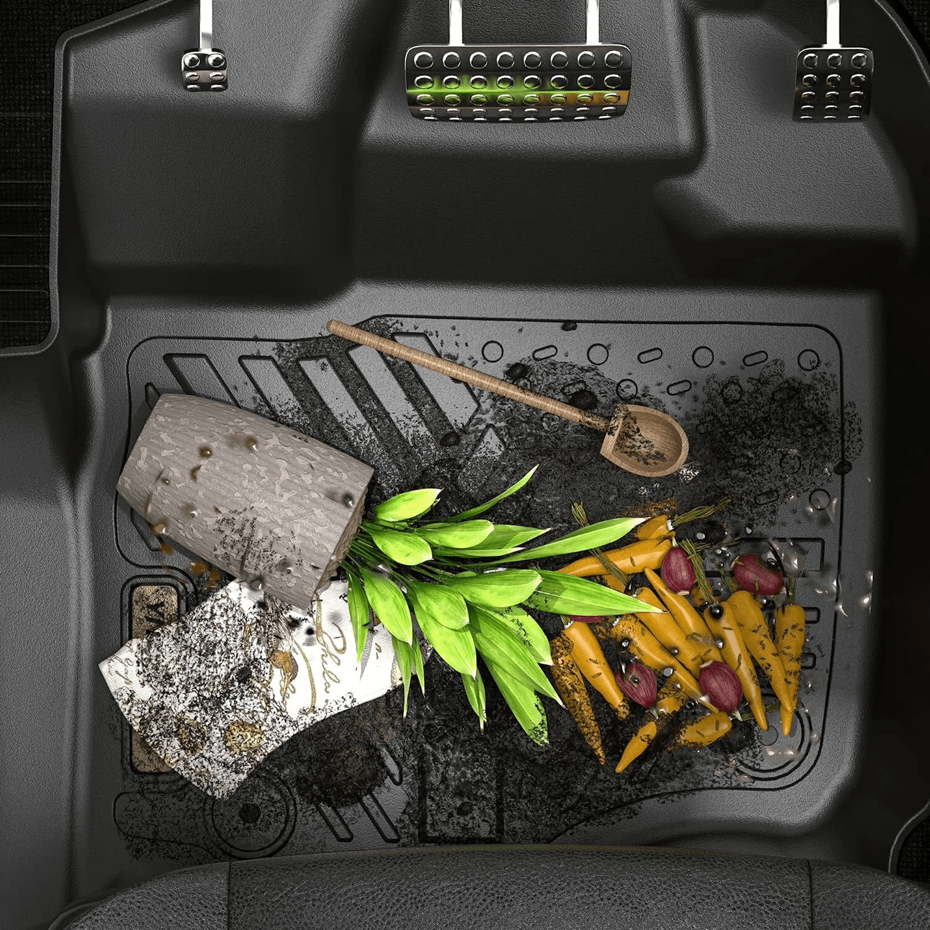 Honda CRV Floor Mats All Weather AntiSlip TPE Liners Heavy Duty Protection For CRV 3