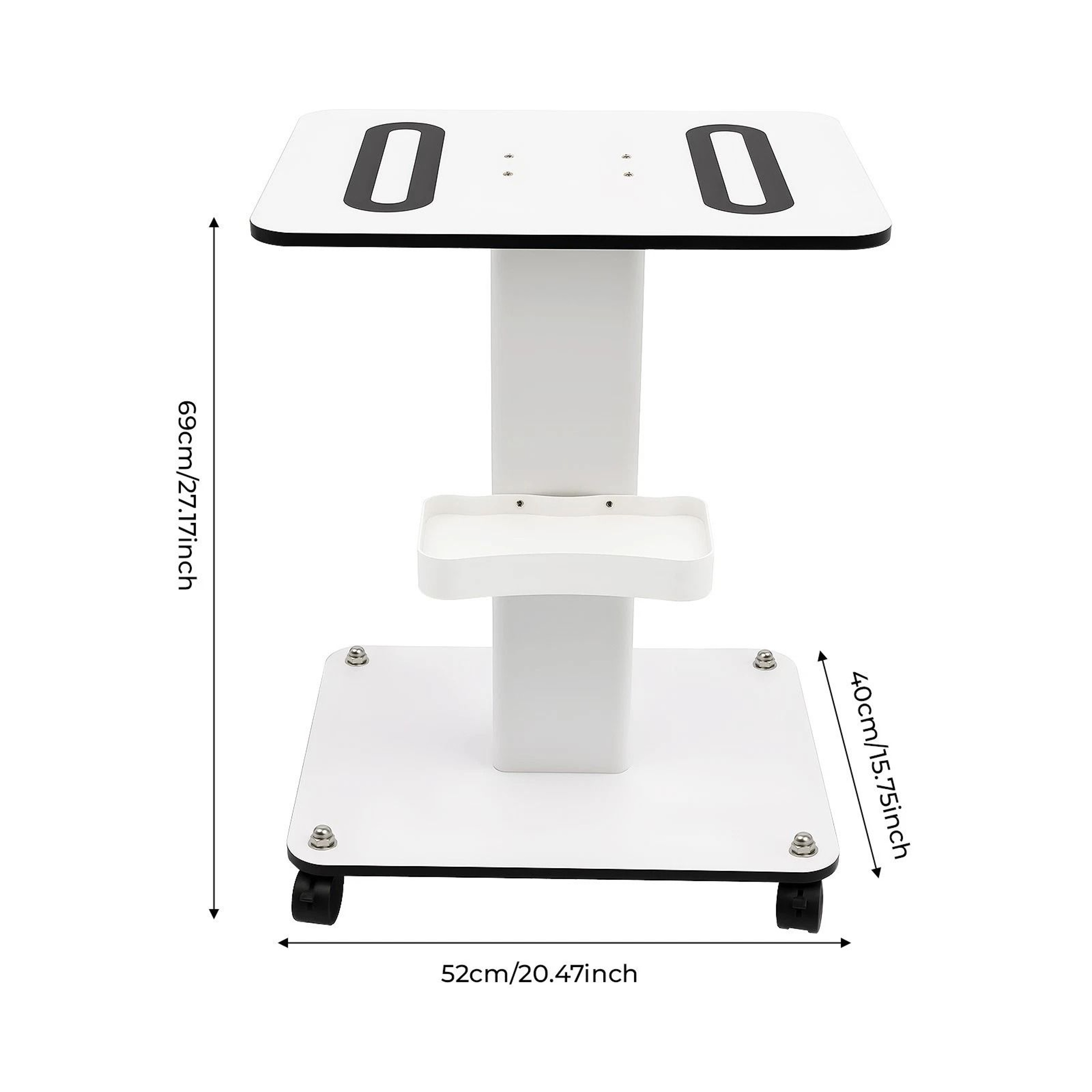 Spacious Beauty SPA Organizer Rolling Salon Trolley Cart With Wheels 1