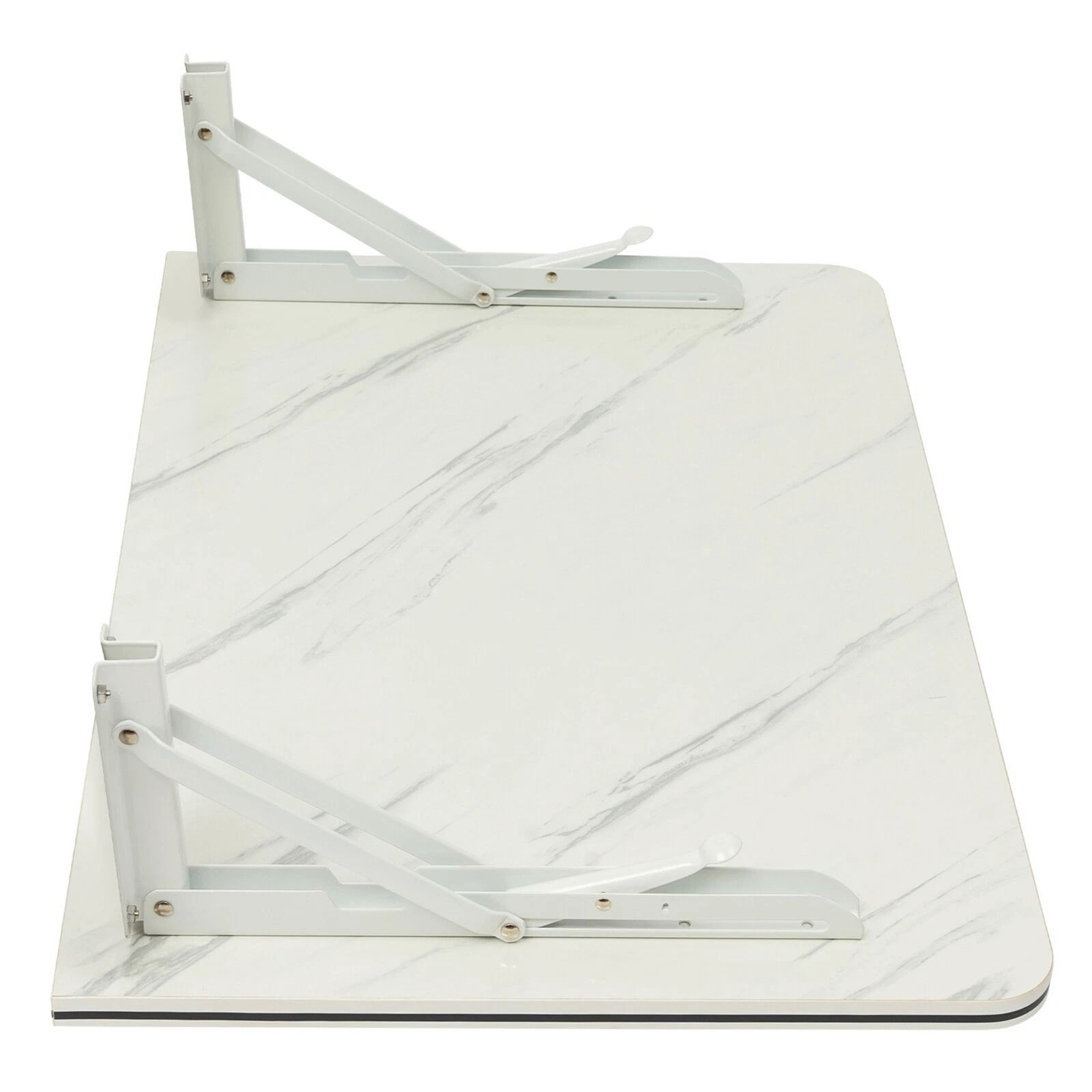 Folding Desk With Stylish WallMounted Durable MDF And Metal Design 8