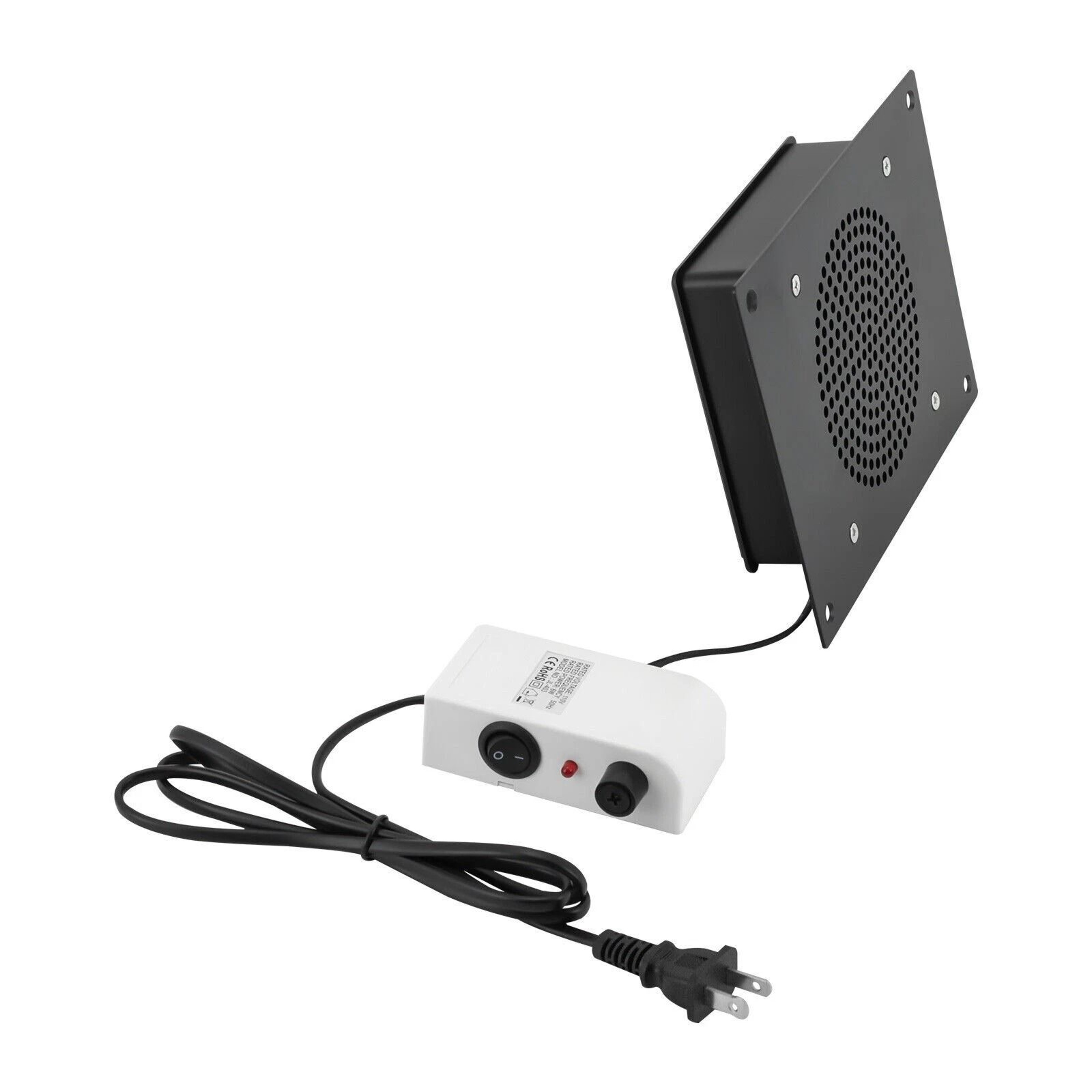 Black Wired Nail Dust Collector 6W Electric HighEfficiency Nail Dust Collector 7