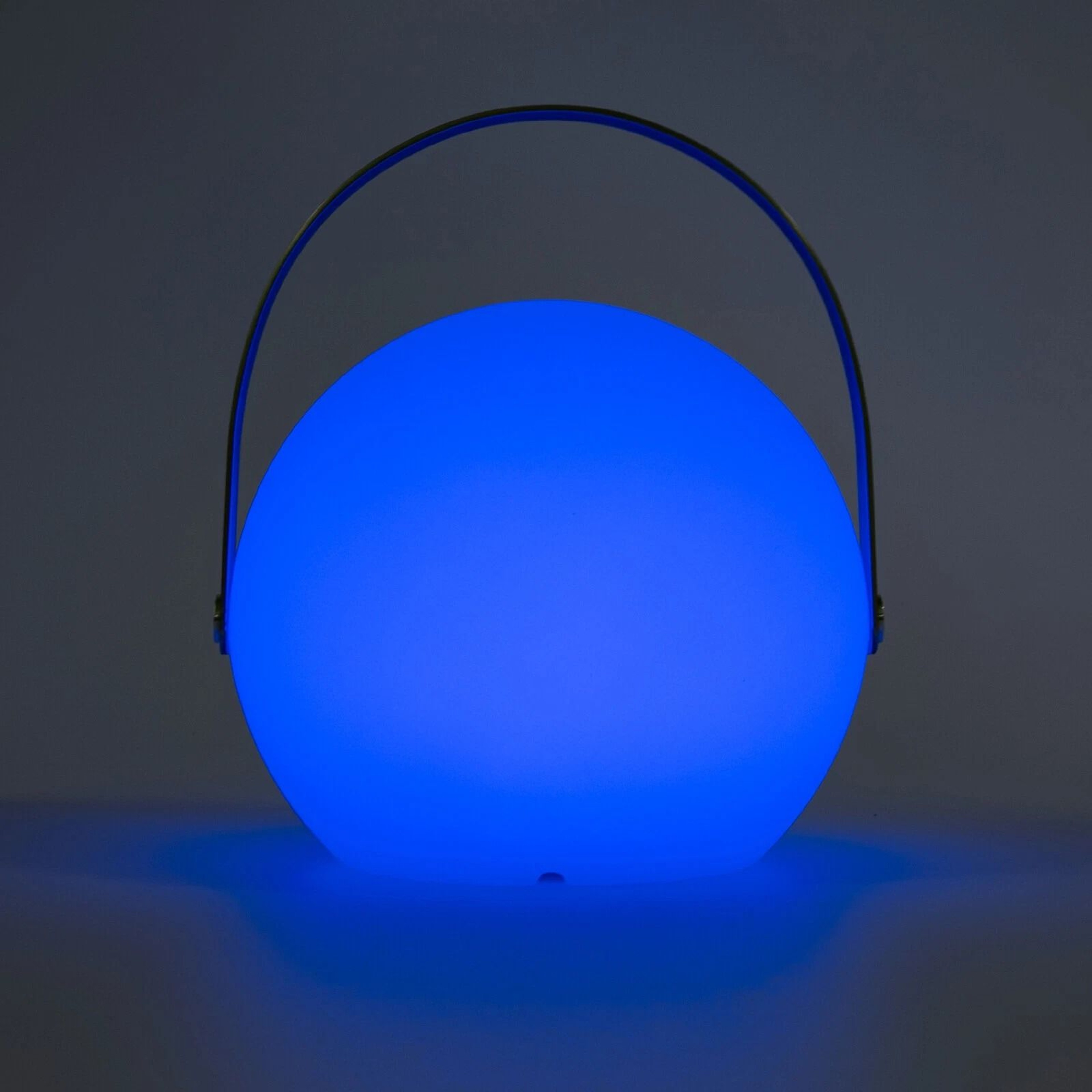 USB Battery Powered LED Table Lamp Sphere Dimmable Remote Control Handle 7