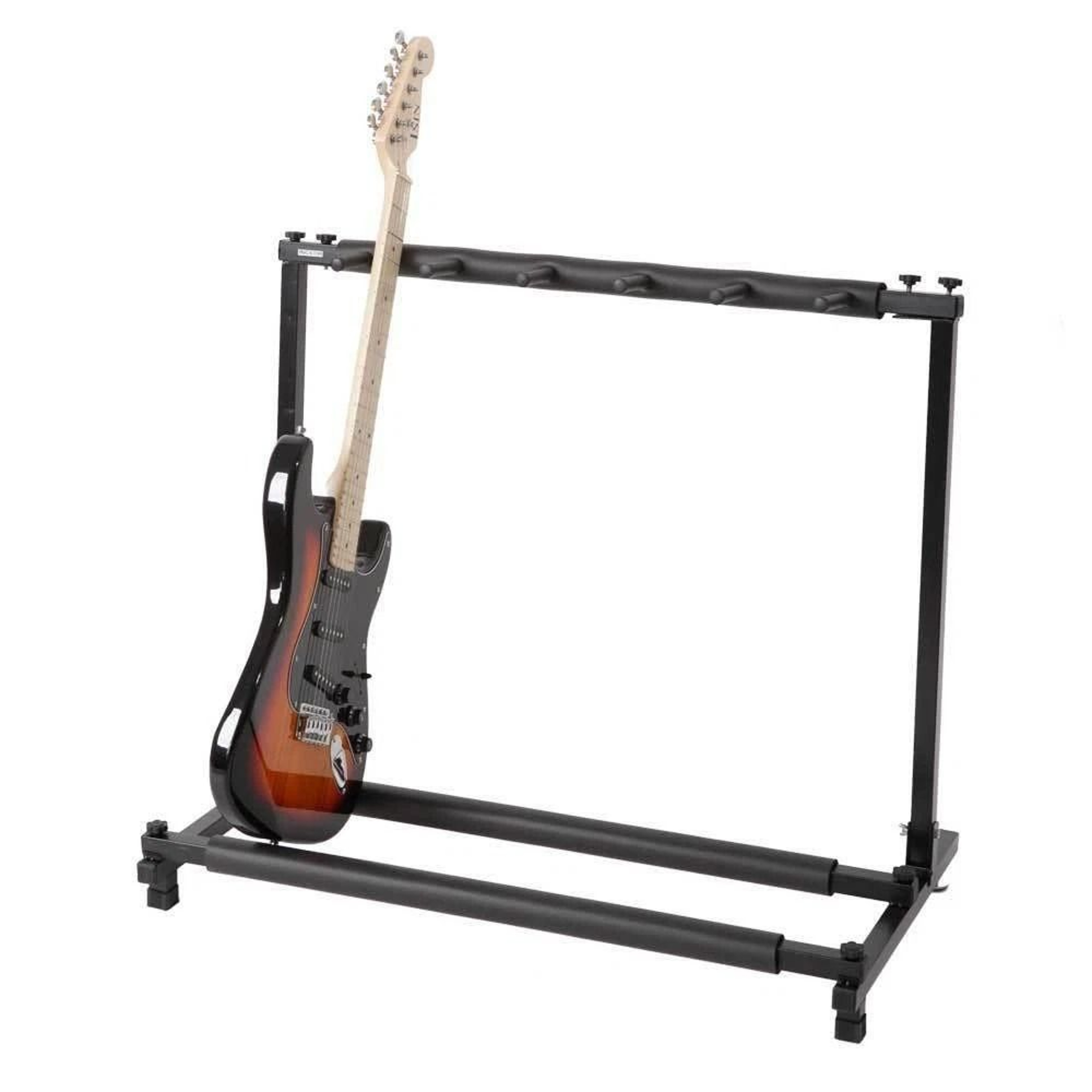 Folding 5 Guitar Stand Five Instrument Display Rack Nice Quality 4