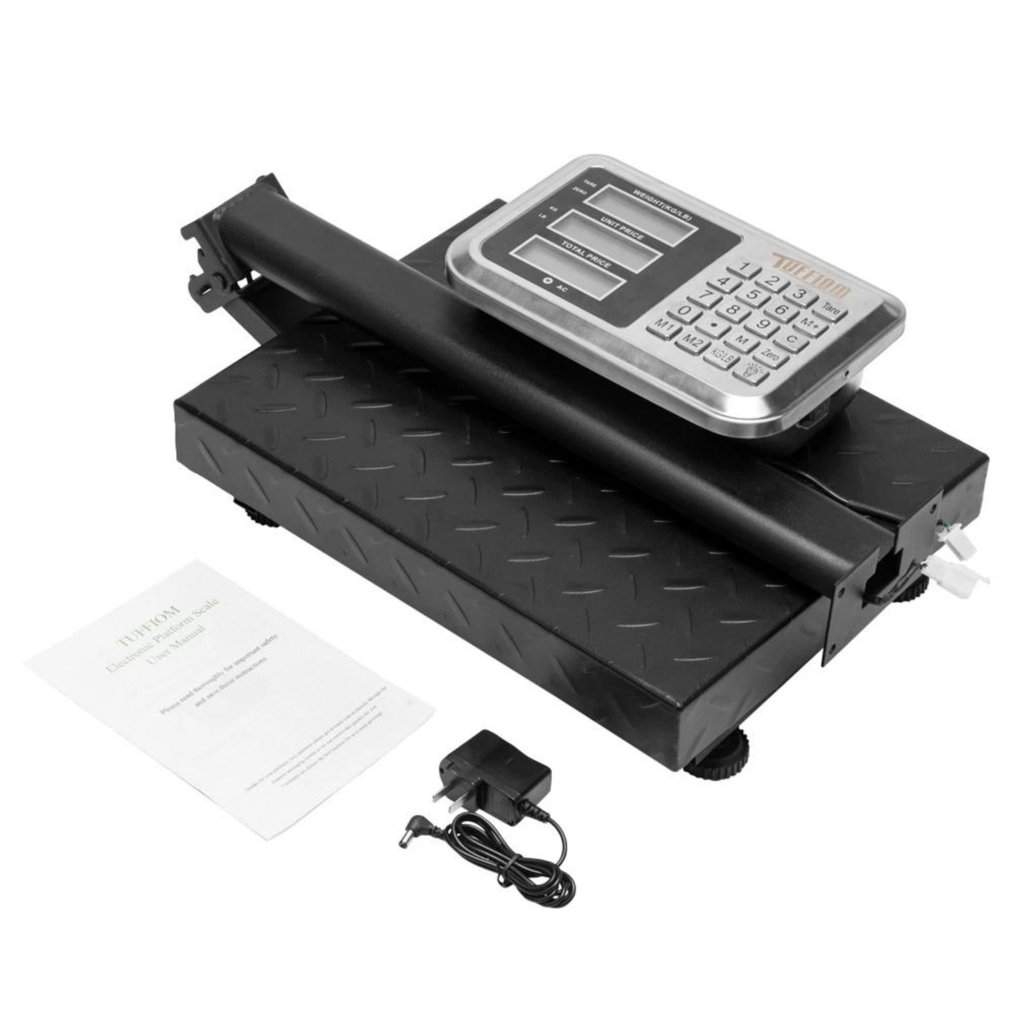 Iron Commercial Shipping Scale Precision Black With KGLB Switch 12