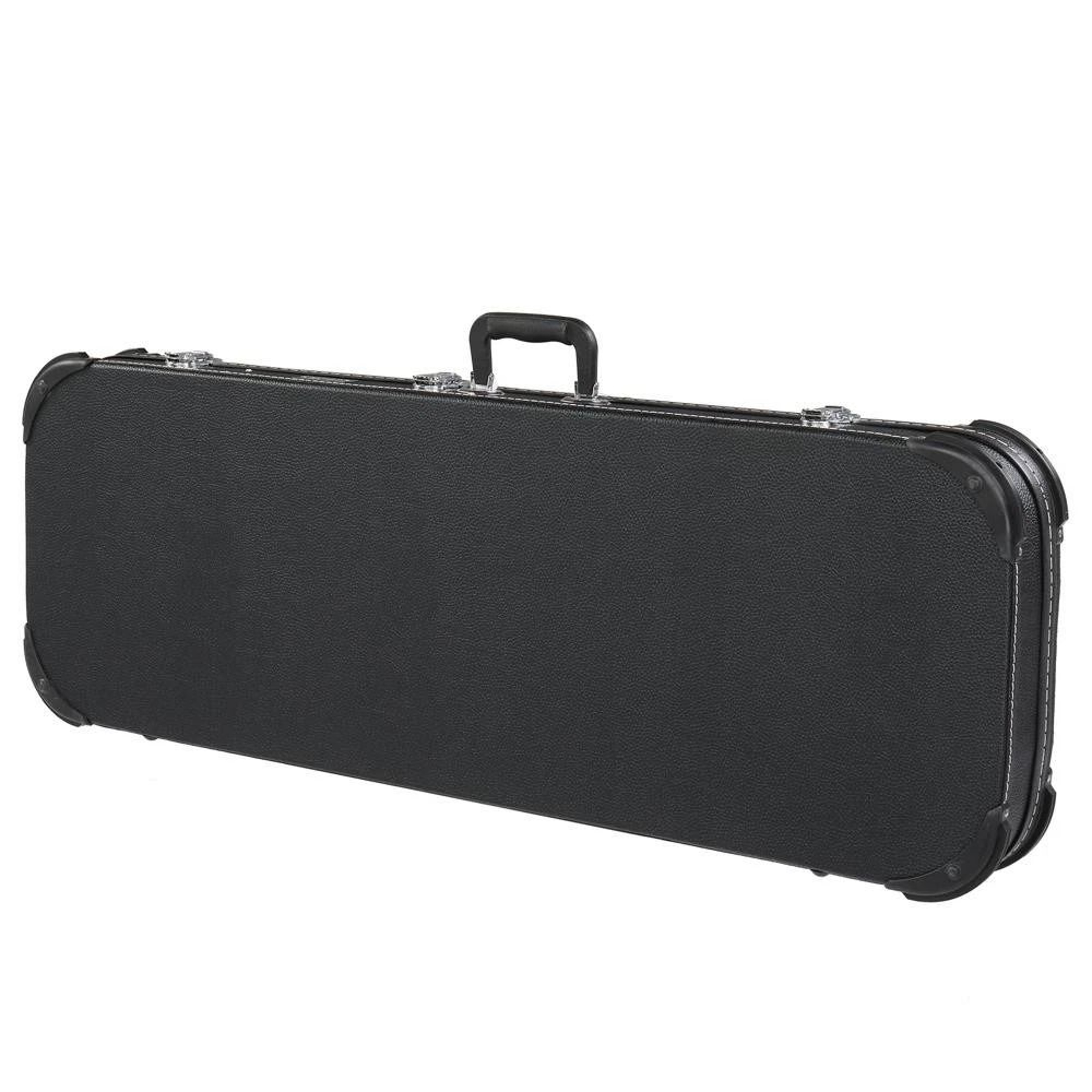 Electric Guitar Square Hard Case High Grade ST Wood Shell Flat 2