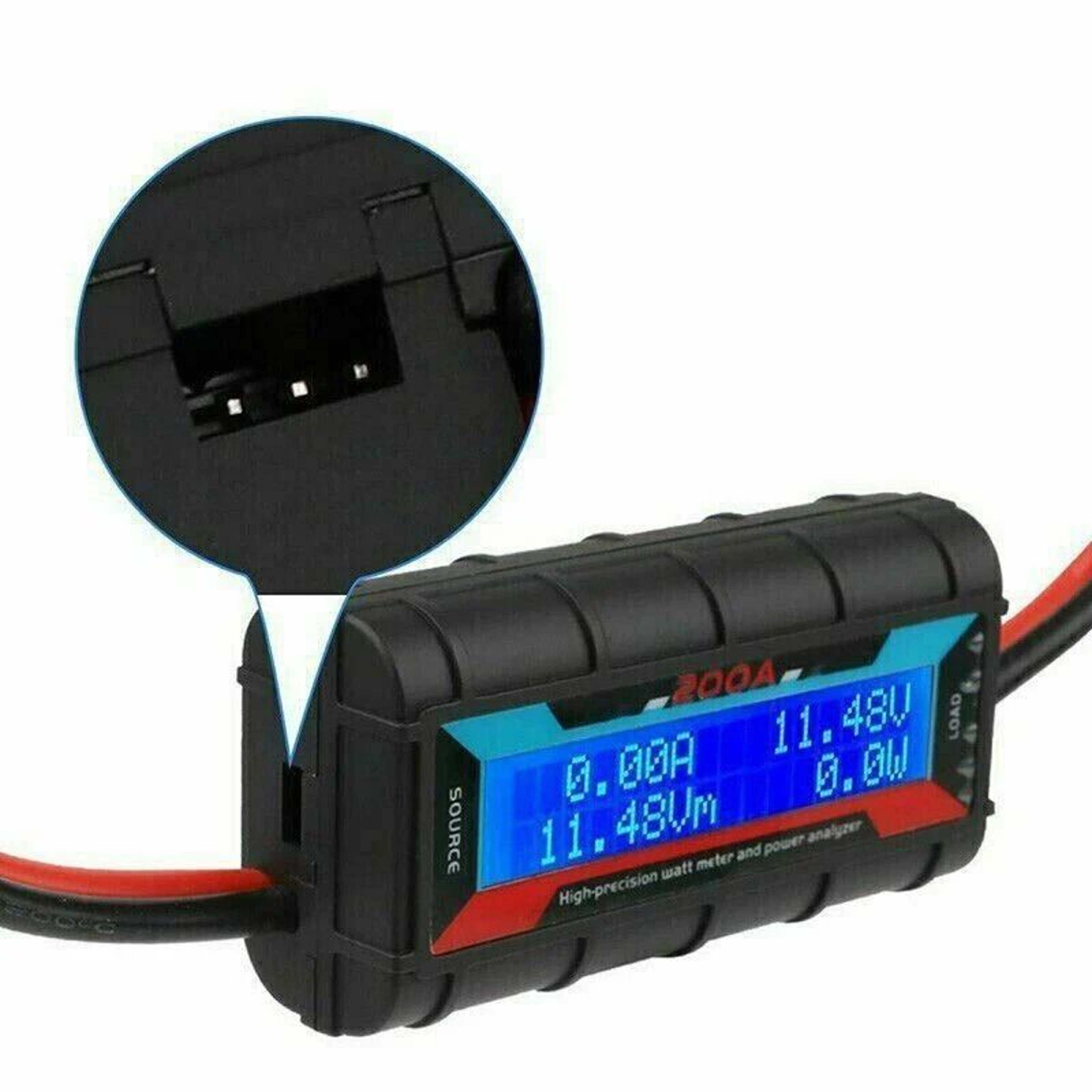 LCD Volt Amp Meter Analyzer DC Digital Monitor For RC Battery Solar Power 7