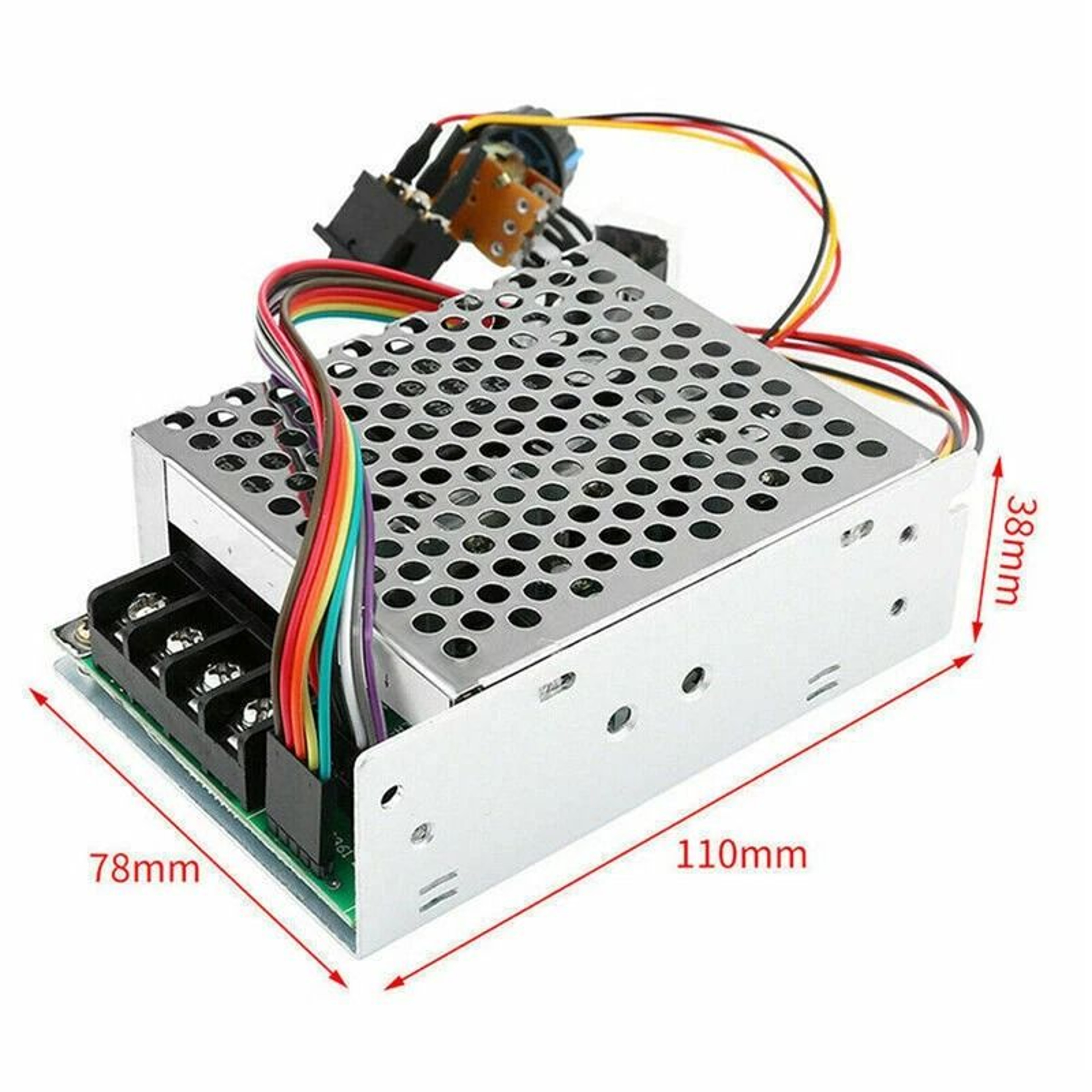 Reversible PWM Motor Speed Controller DC 1055V MAX 60A For 12V 24V 36V Systems 3
