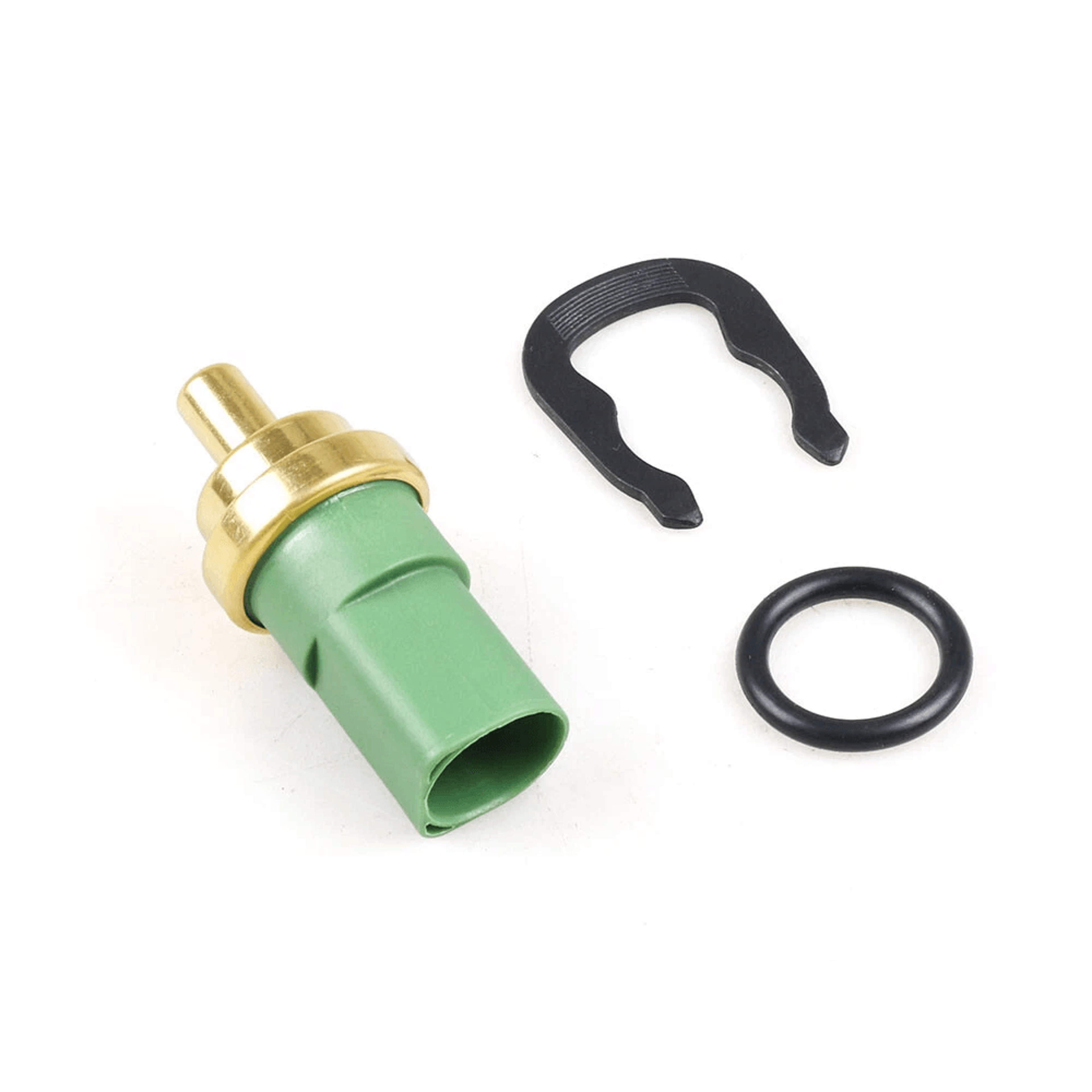 VW Water Coolant Temperature Gauge Sensor With Temp Sender Clip O Ring 4