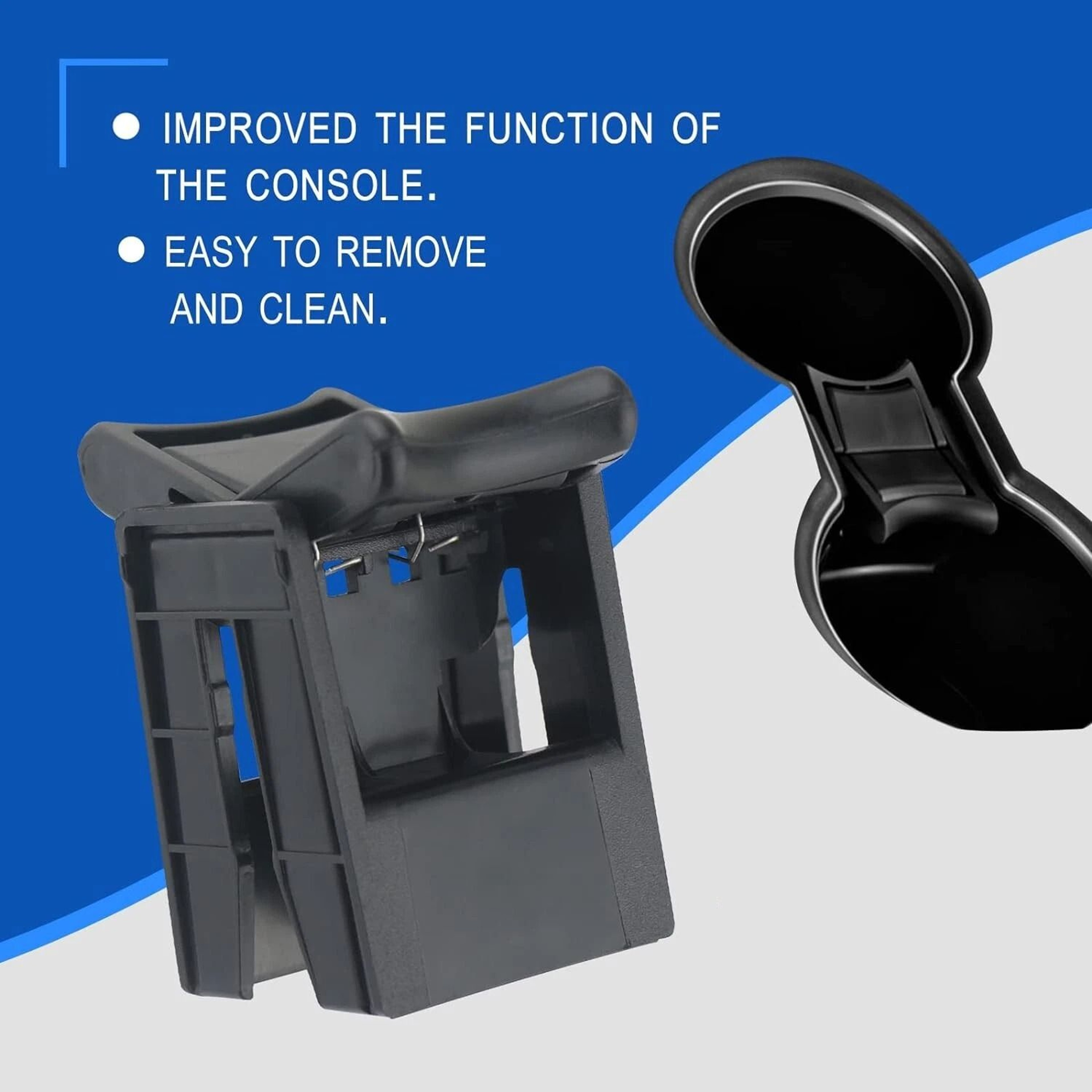 Console Insert Divider For Toyota Camry Water Cup Holder Center Organizer 1