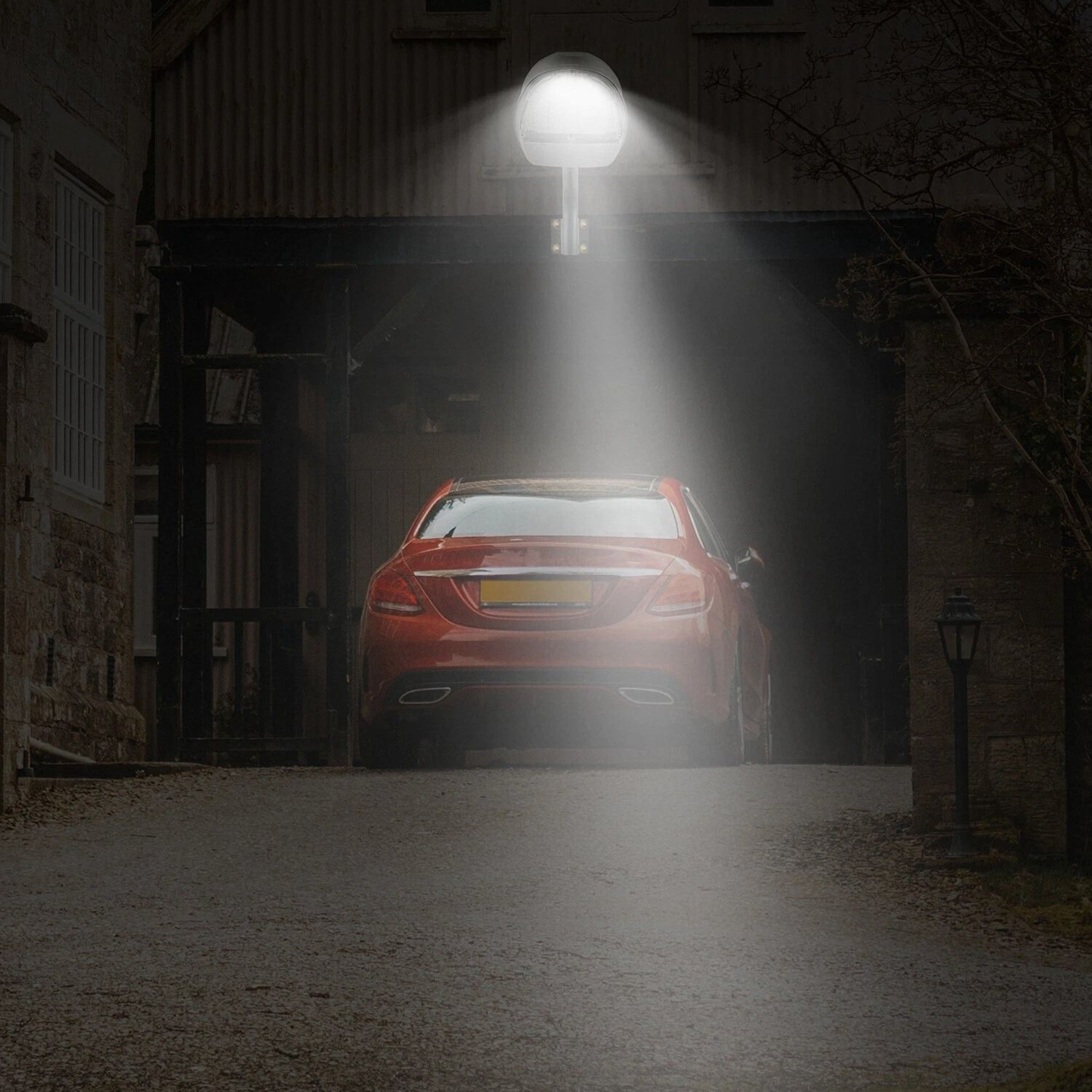 Outdoor LED Street Light Dusk To Dawn Sensor Waterproof Security Lighting 2