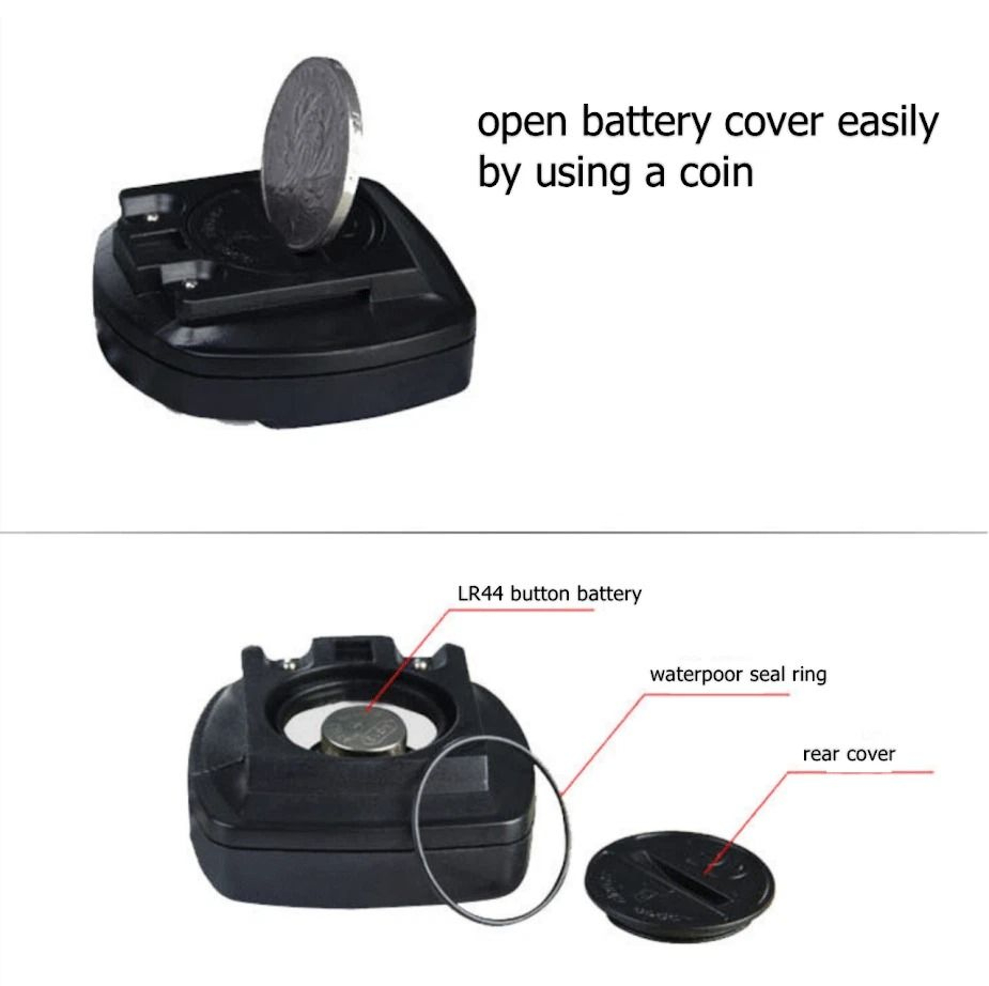 Digital Bike Speedometer  Odometer Waterproof LCD Cycle Computer MPHKMH 5