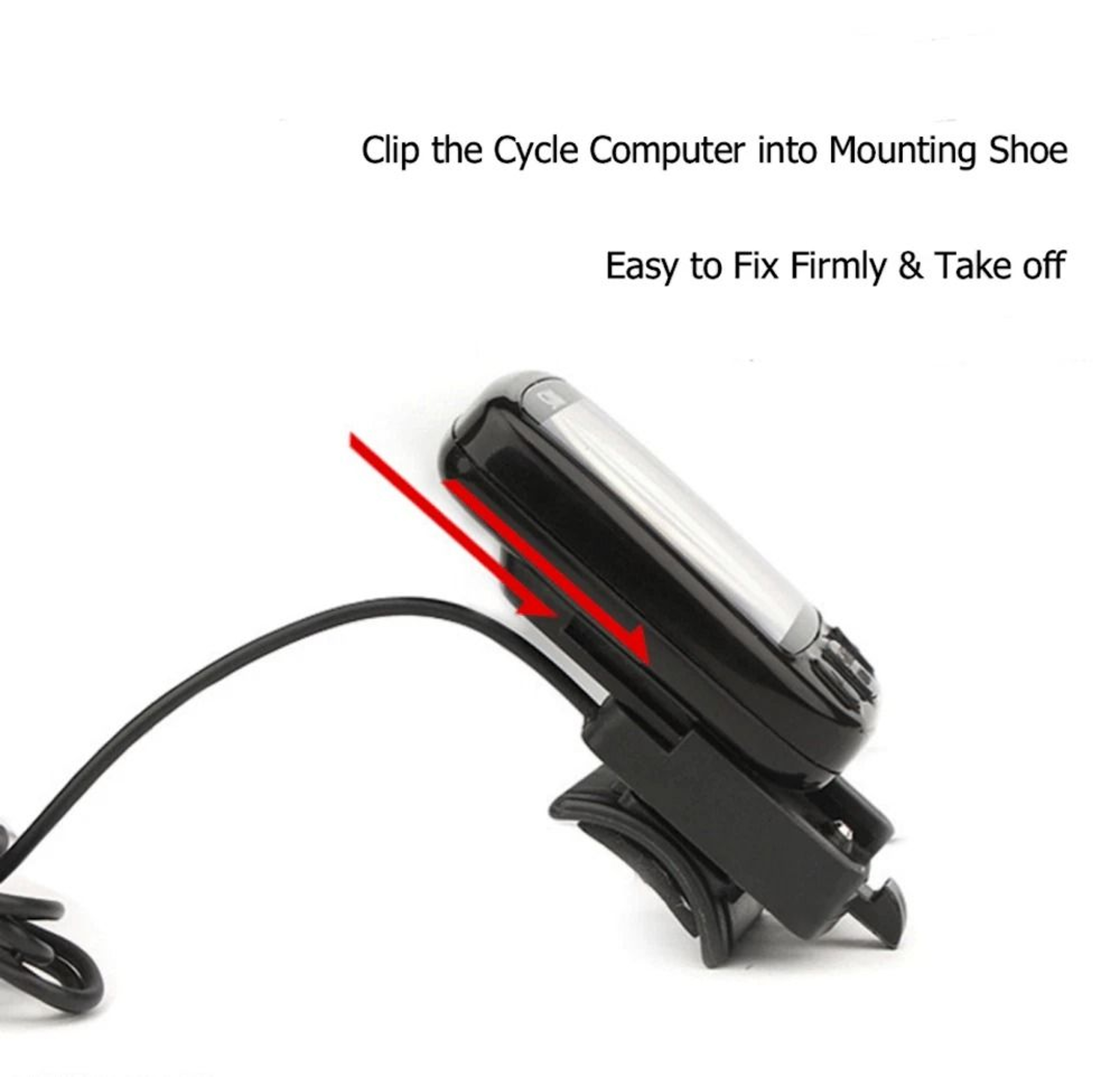 Digital Bike Speedometer  Odometer Waterproof LCD Cycle Computer MPHKMH 9