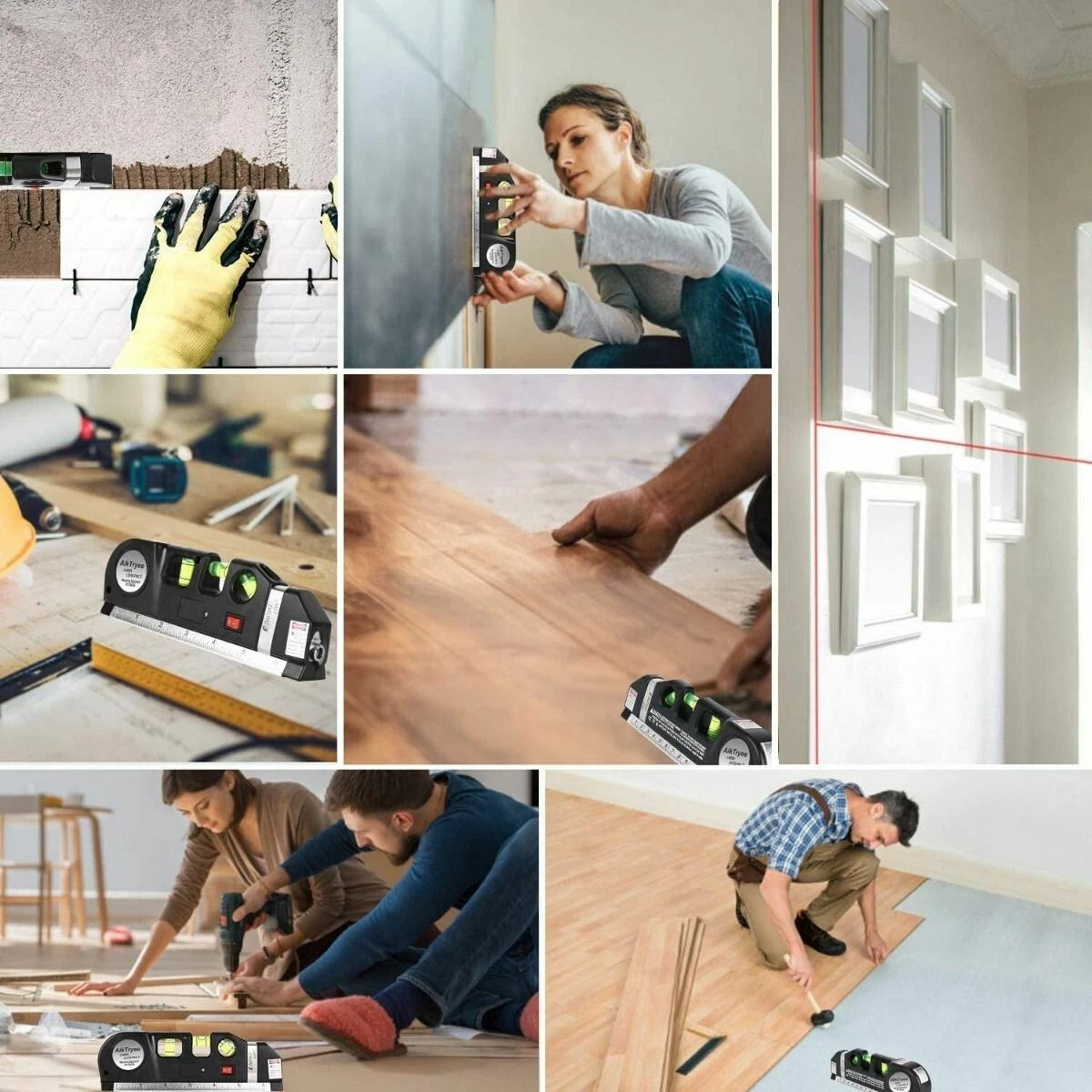 Laser Level Multipurpose Tool Accurate Wall Spirit Level With Laser Technology 2