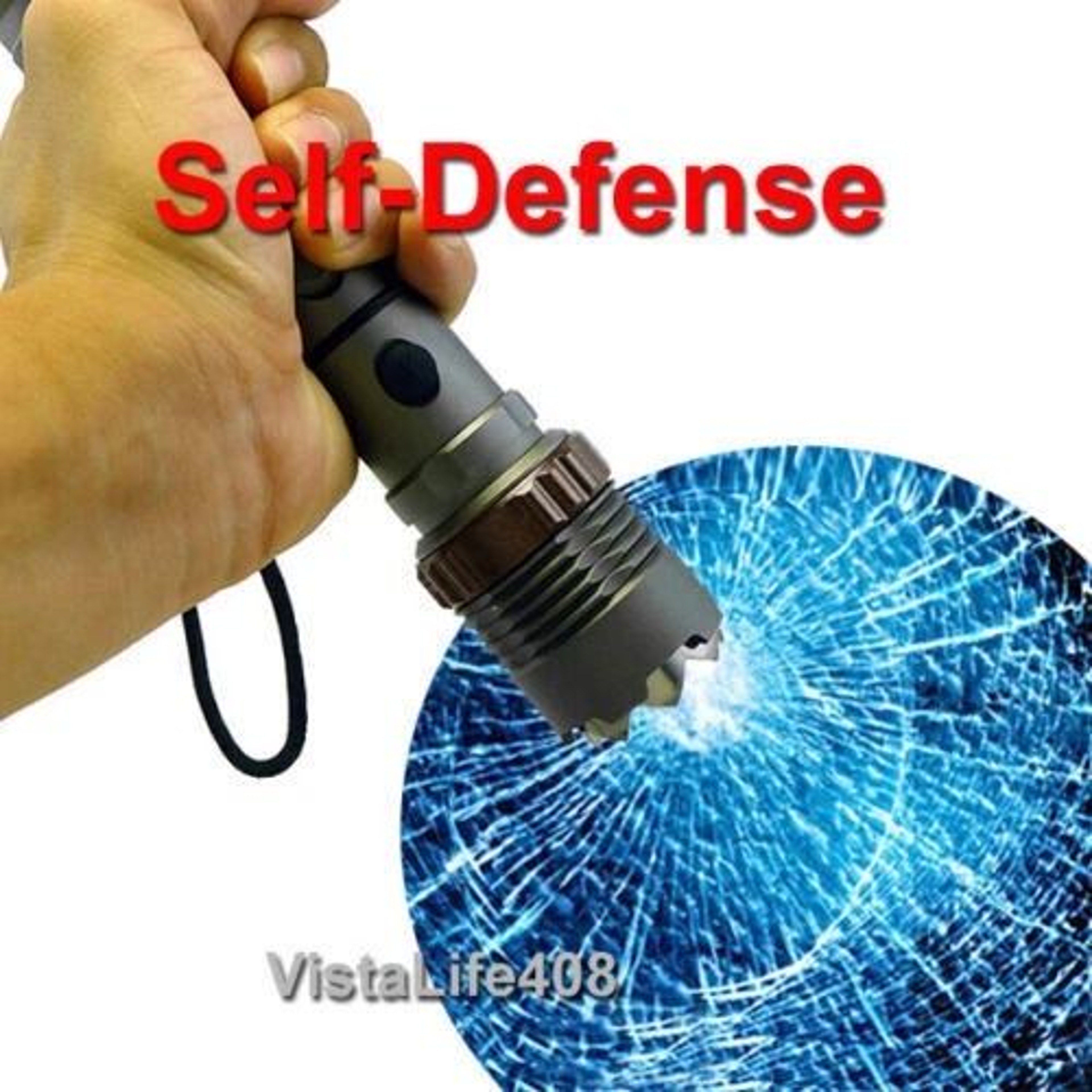 LED Flashlight Super Bright Rechargeable Spotlight Torch 10