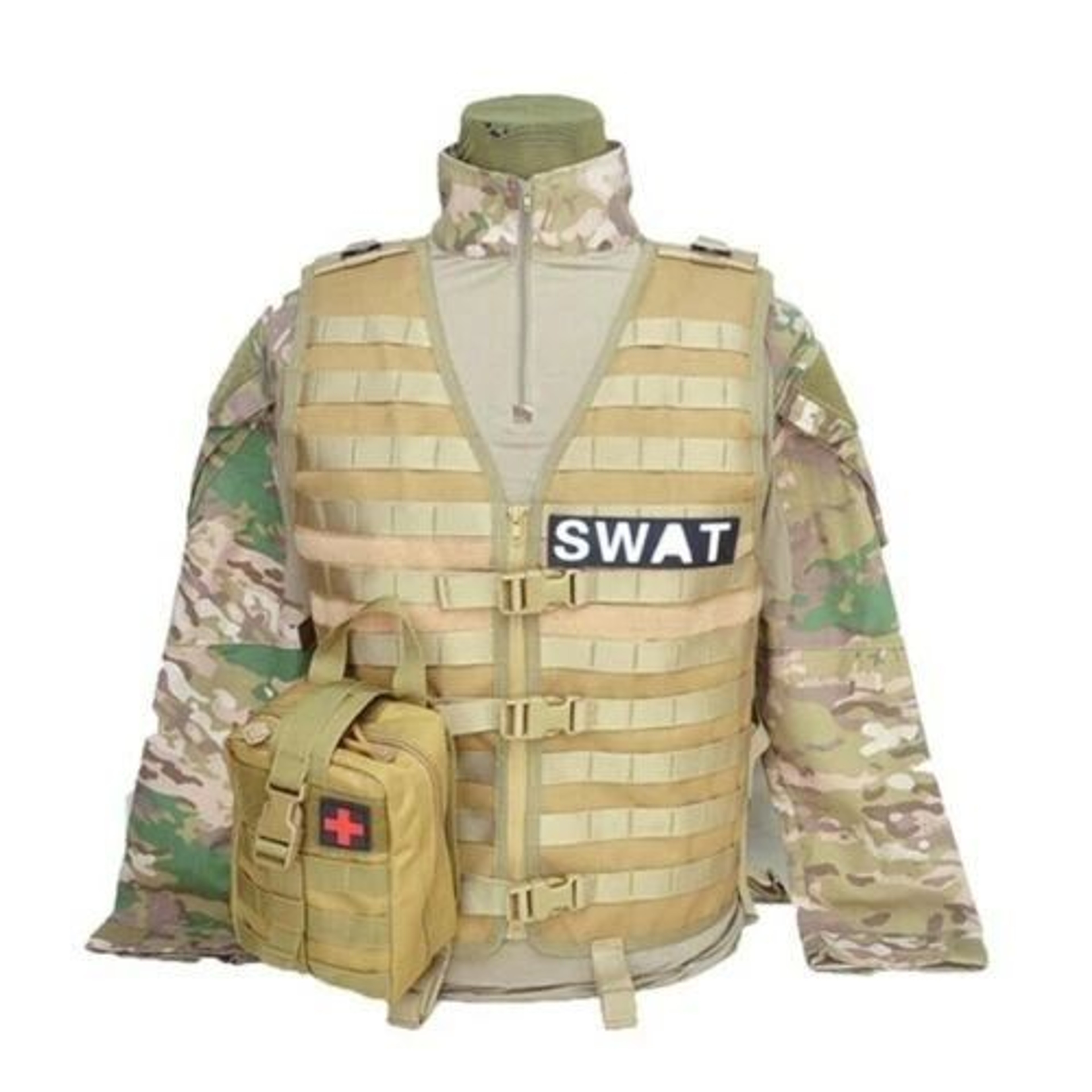Tactical First Aid Kit With Molle Rip Away EMT Survival Pouch For Outdoor Emergencies 2