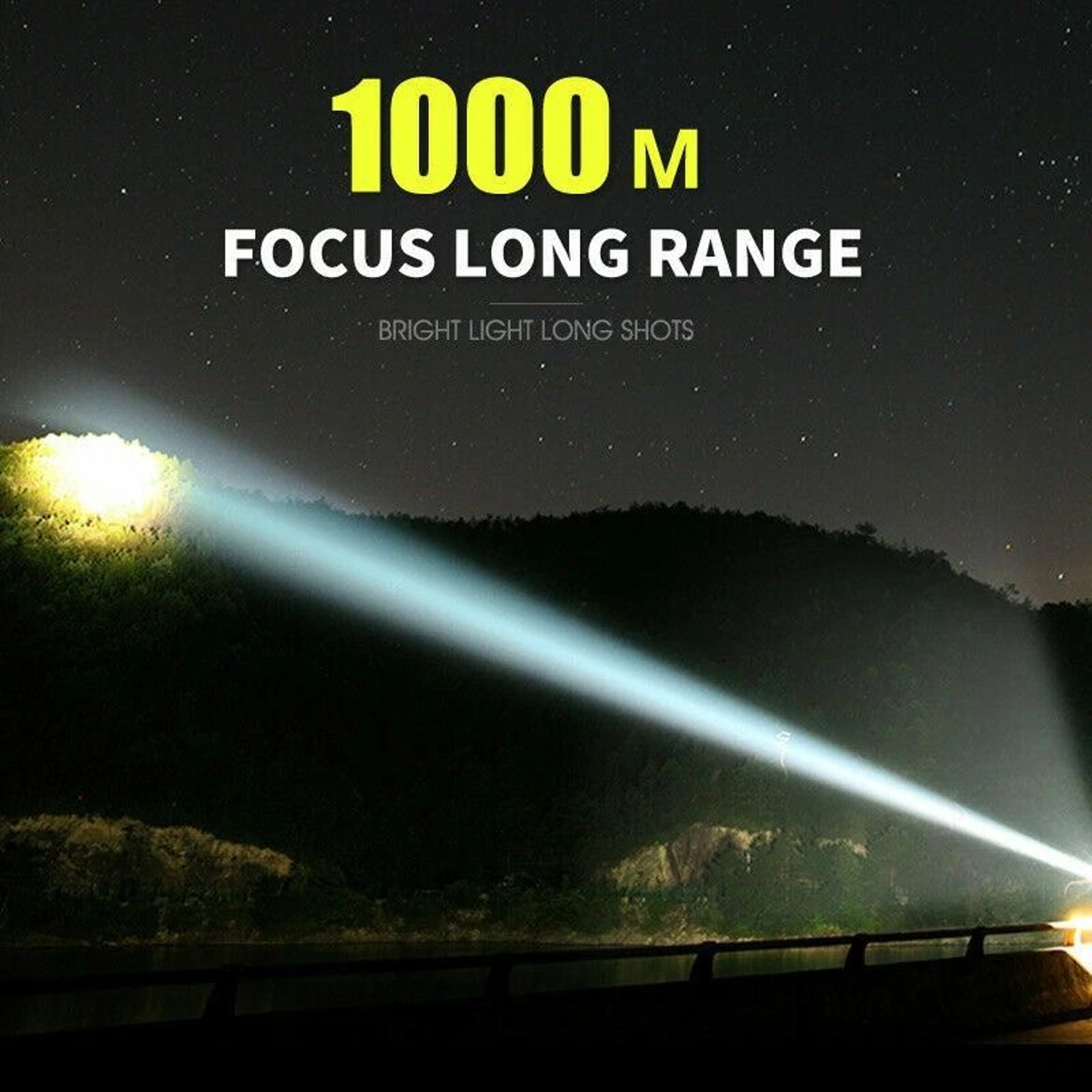 Super Bright LED Tactical Torch With USB Rechargeable Battery 7