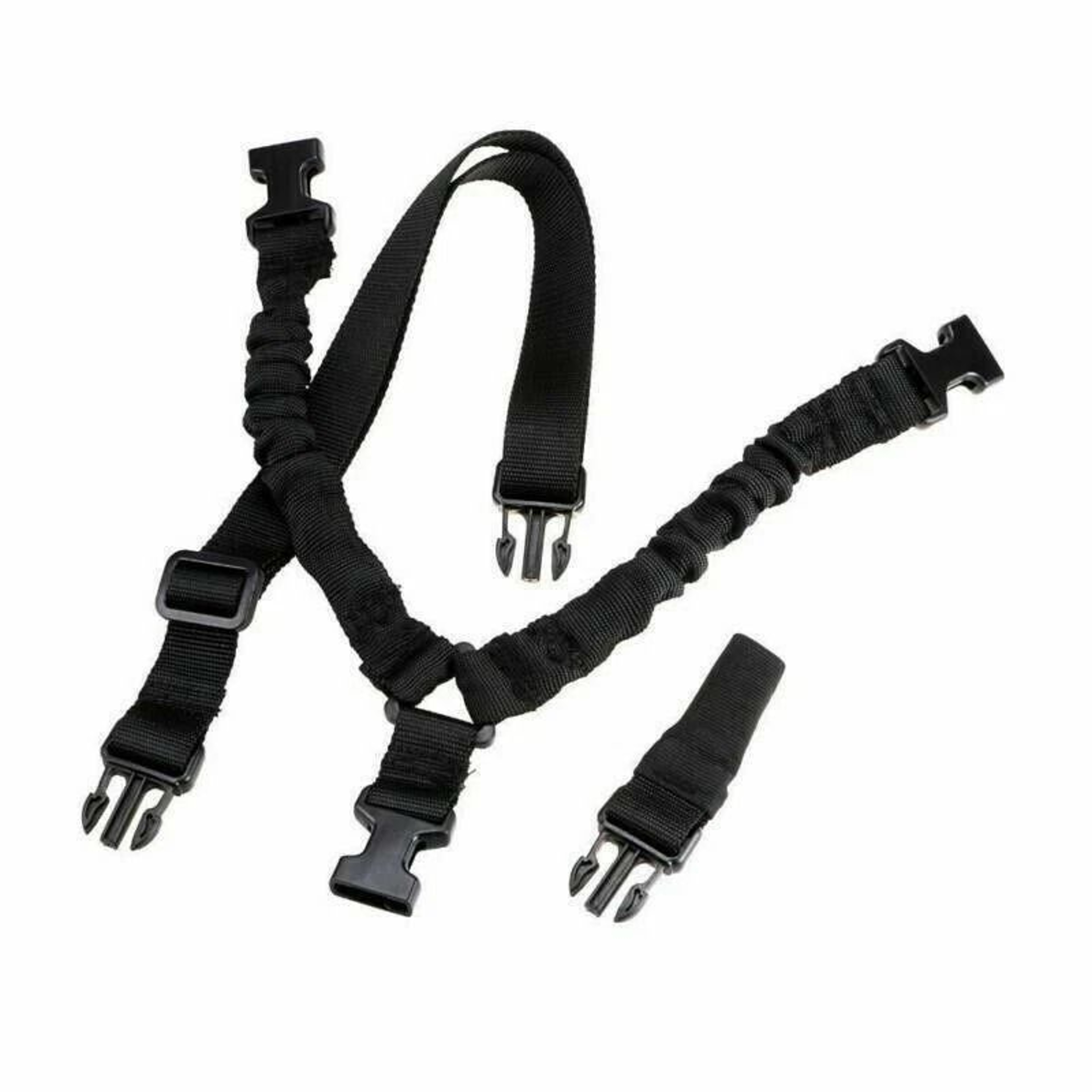 Tactical One Single Point Bungee Rifle Sling With QD Buckle Adjustable And Durable Gun Sling 8