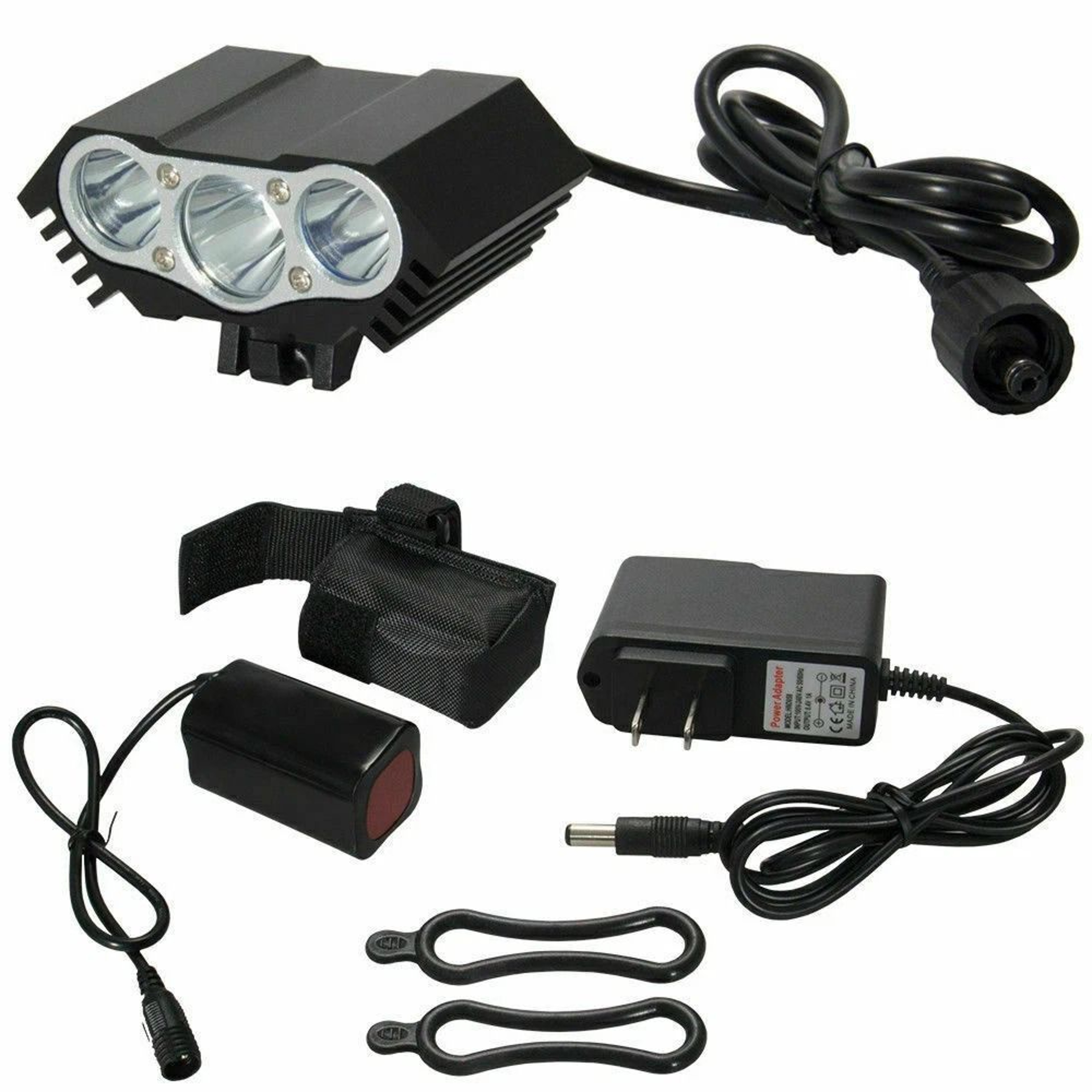Powerful LED Bicycle Headlight With USB Charging 10