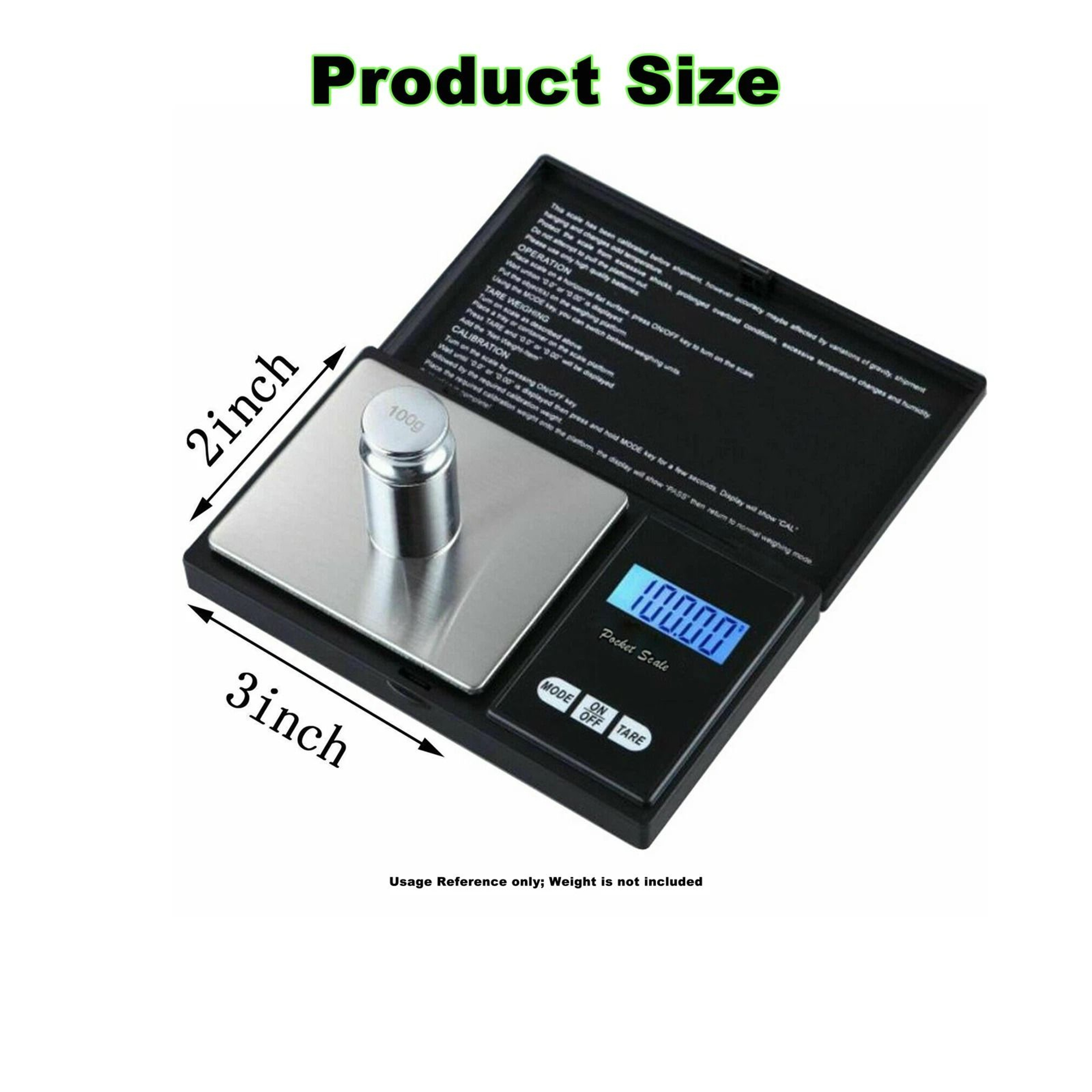 Digital Pocket Scale For Jewelry Gold And Coins Capacity Precise Measurement For Accurate Weighing 5