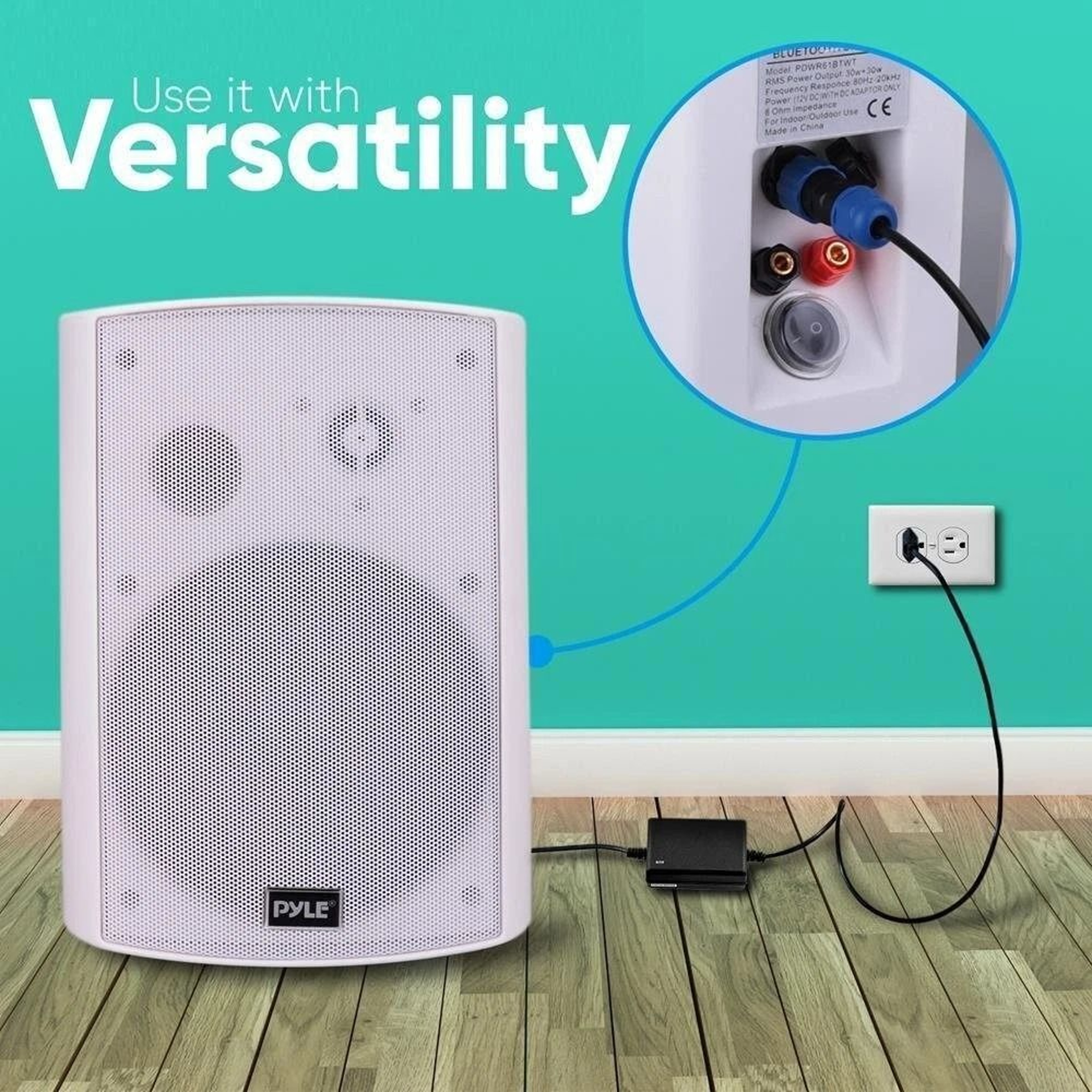 Pyle Power Adapter For Pyle Speakers 2