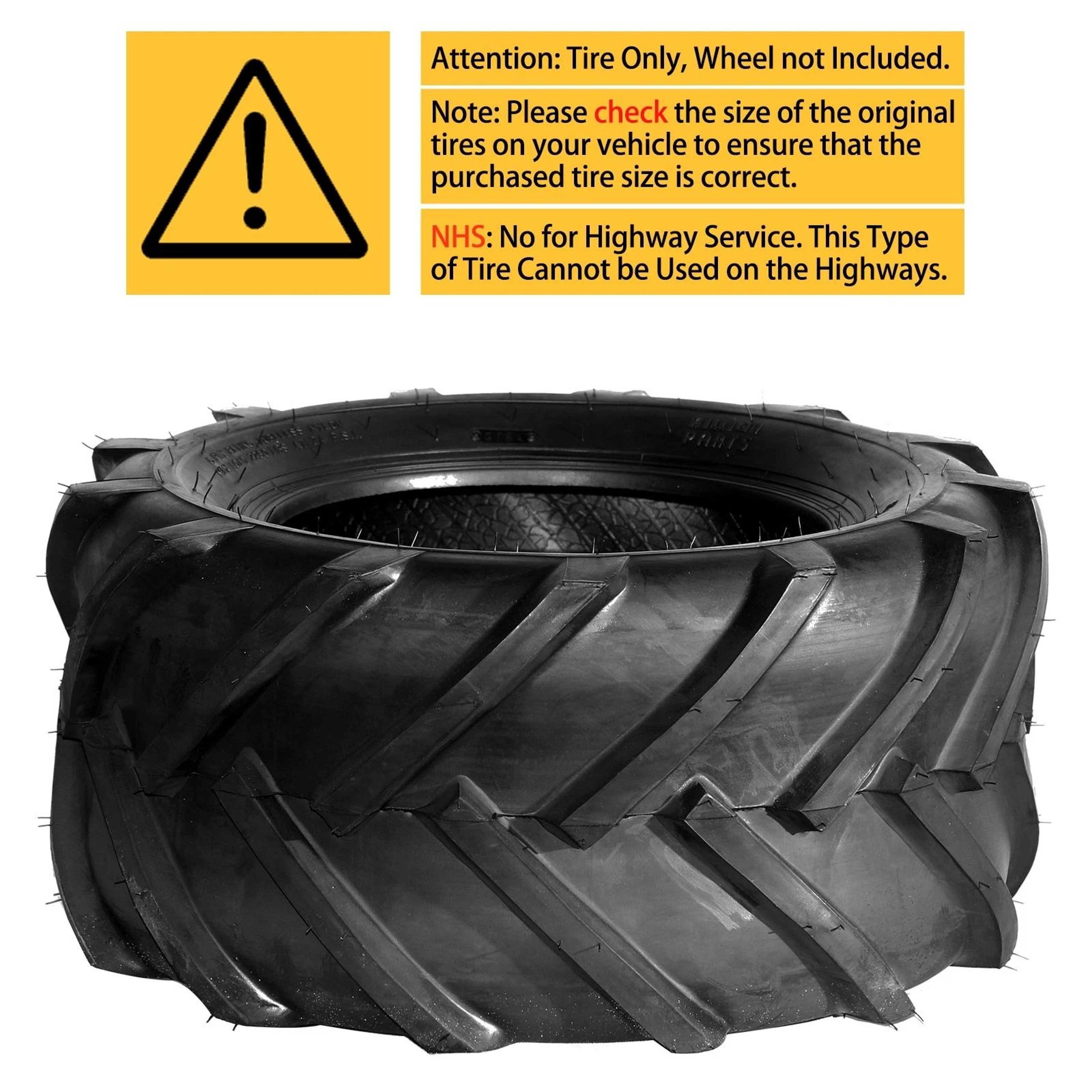 Lawn Mower Super Lug Tires 6 Ply Rated For Durability  Performance 1